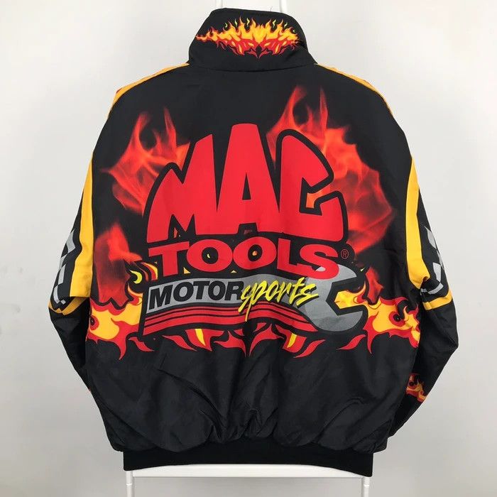 Swingster × Vintage (SY0027) VTG USA SWINGSTER MAC TOOLS MOTOR SPORT JACKET Size US M / EU 48-50 / 2 - 3 Thumbnail