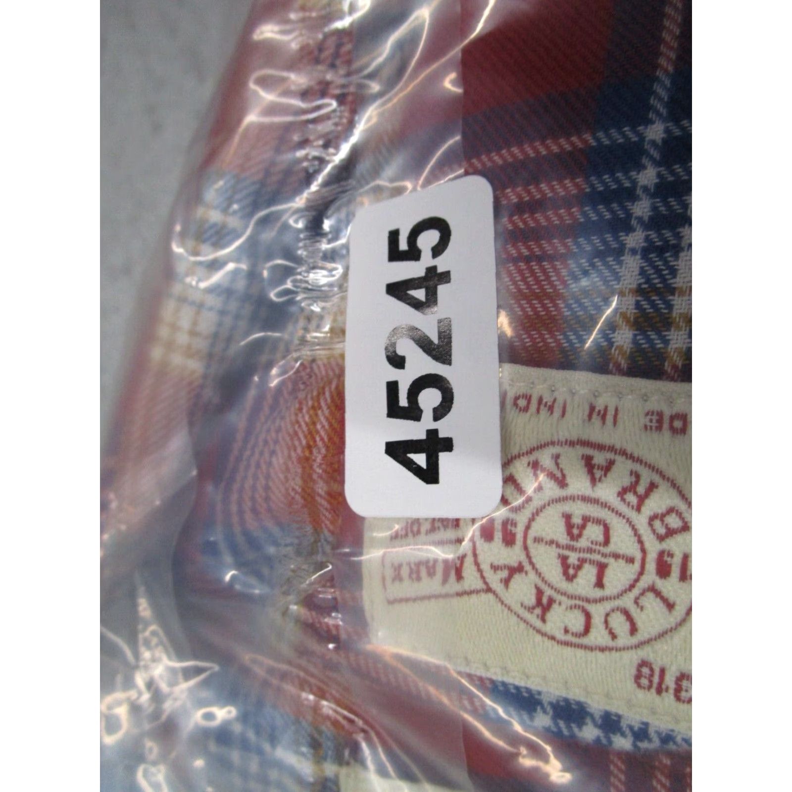 Lucky Brand Lucky Brand Shirt Men M Red Plaid Button-Up Snap Pearl Snaps Classic Fit Casual Work 100% Cotton Size US M / EU 48-50 / 2 - 8 Thumbnail