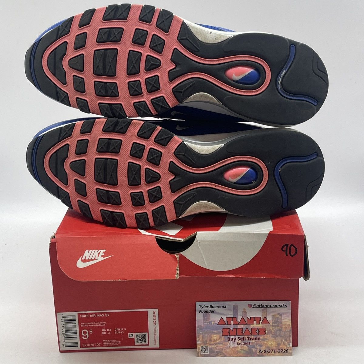 Nike Air max 97 ultramarine Size US 9.5 / EU 42-43 - 7 Thumbnail