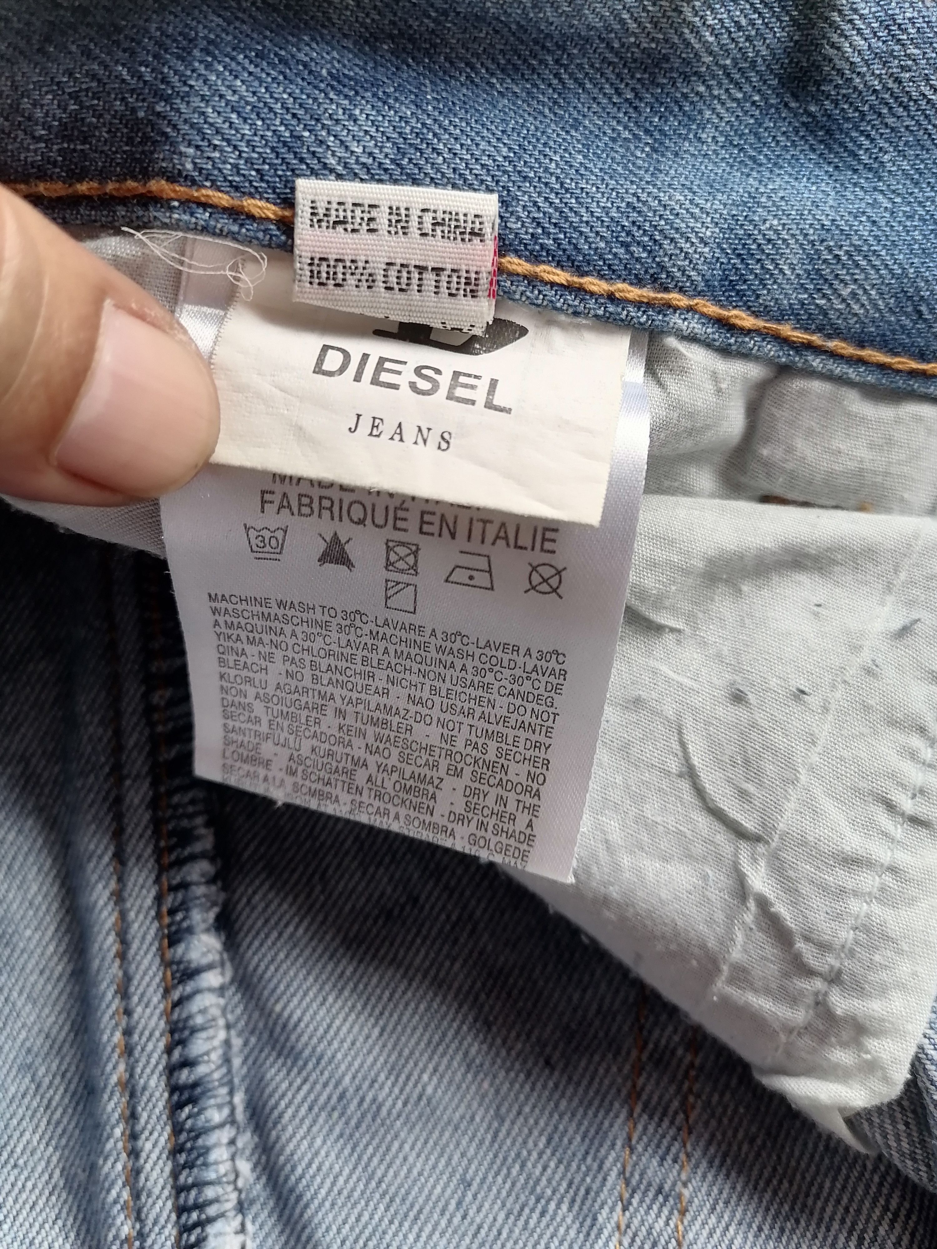 Diesel Diesel Nice Pocket Jeans Size US 30 / EU 46 - 10 Thumbnail