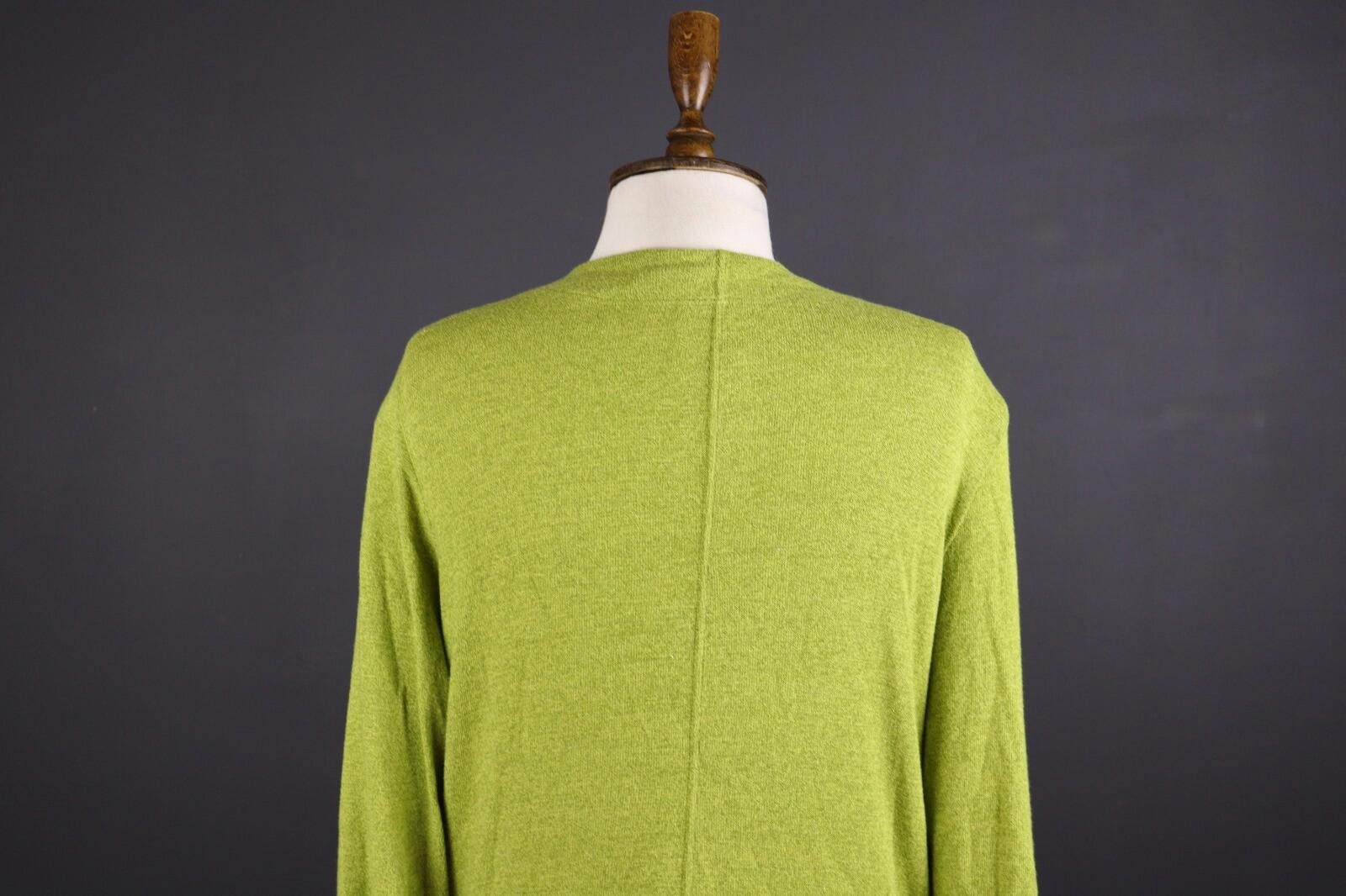 Designer Deerberg by Oska Green Knit Sweater Midi Dress Size M Size M / US 6-8 / IT 42-44 - 7 Thumbnail
