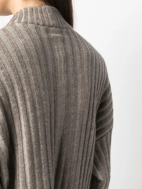 Rick Owens o1y0126 Sweater in Gray Size S / US 4 / IT 40 - 4 Thumbnail