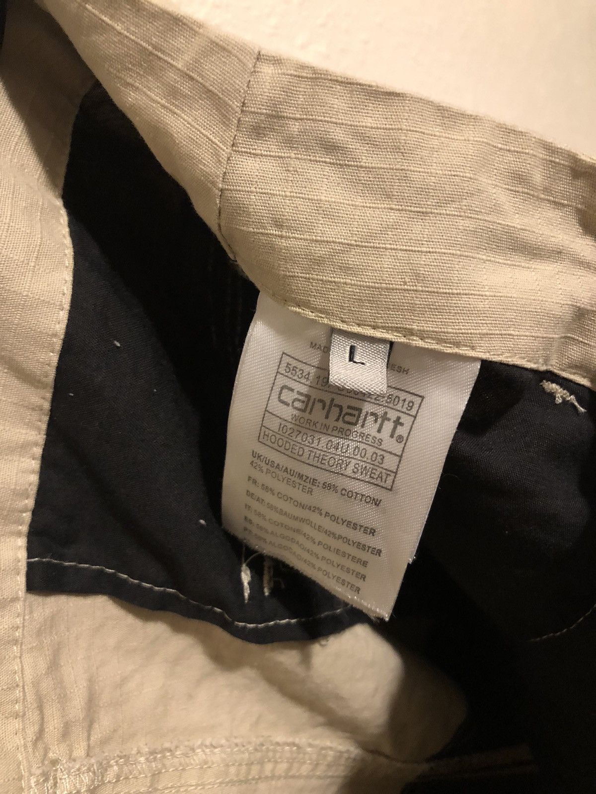 Carhartt Wip × Vintage Carhartt Work In Progress Hooded Theory Sweat Casual Pants Size US 36 / EU 52 - 4 Thumbnail