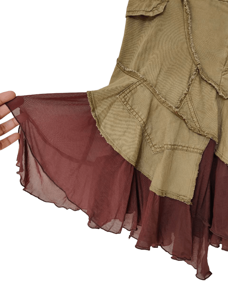 Beauty Beast Moussy Reconstructed Skirt Size 30" / US 8 / IT 44 - 4 Thumbnail