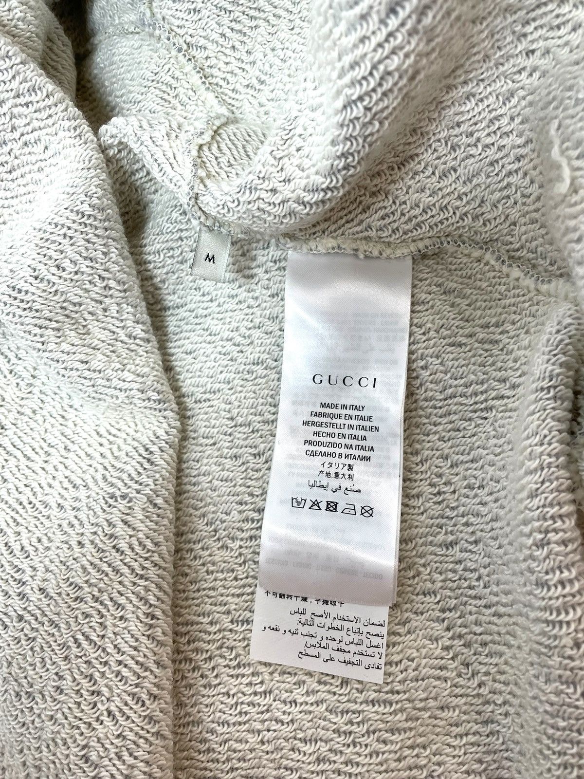 Gucci Gucci zip sweatshirt with hood and dragon embroidery, M. Size US M / EU 48-50 / 2 - 7 Thumbnail