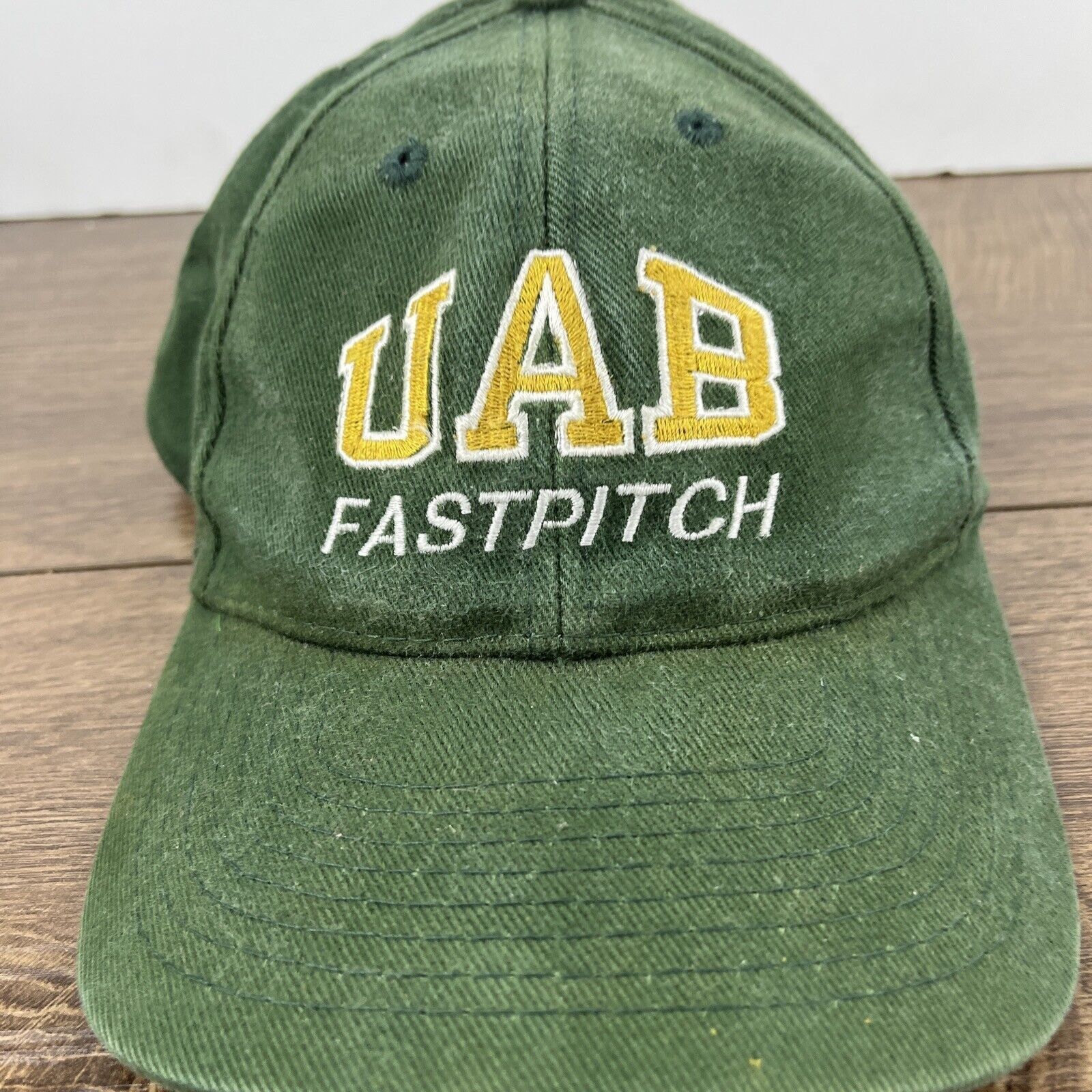 Other UAB Fastpitch Hat UAB Softball Green Hat Snapback Adjustable Size ONE SIZE - 7 Thumbnail
