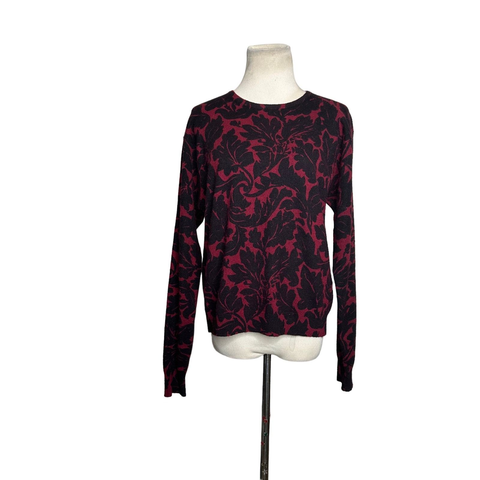 Jones New York Jones New York floral long sleeves sweater size Large Size L / US 10 / IT 46 - 7 Thumbnail