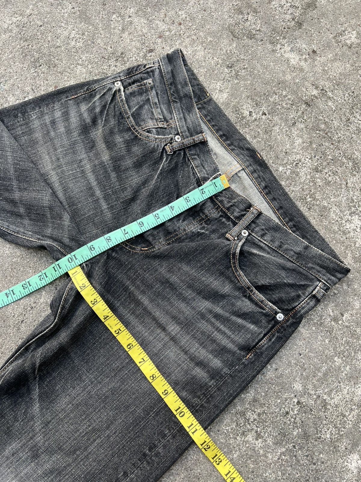 Spellbound Vintage 90’s Spellbound Mud Wash Jean #japan Size US 35 - 5 Thumbnail