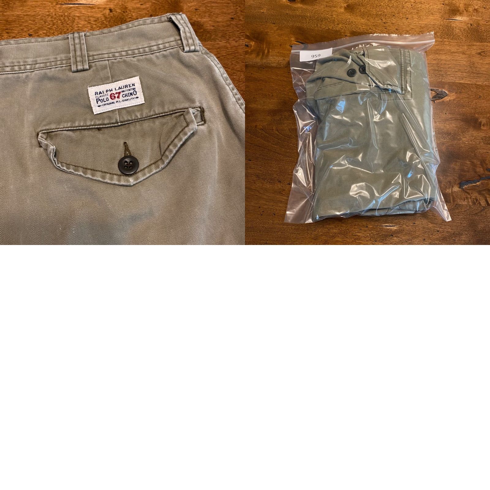 Polo Ralph Lauren Polo Ralph Lauren Shorts Mens 36 Olive Green Cargo Pockets 9.5" Inseam Casual Size US M / EU 48-50 / 2 - 8 Thumbnail