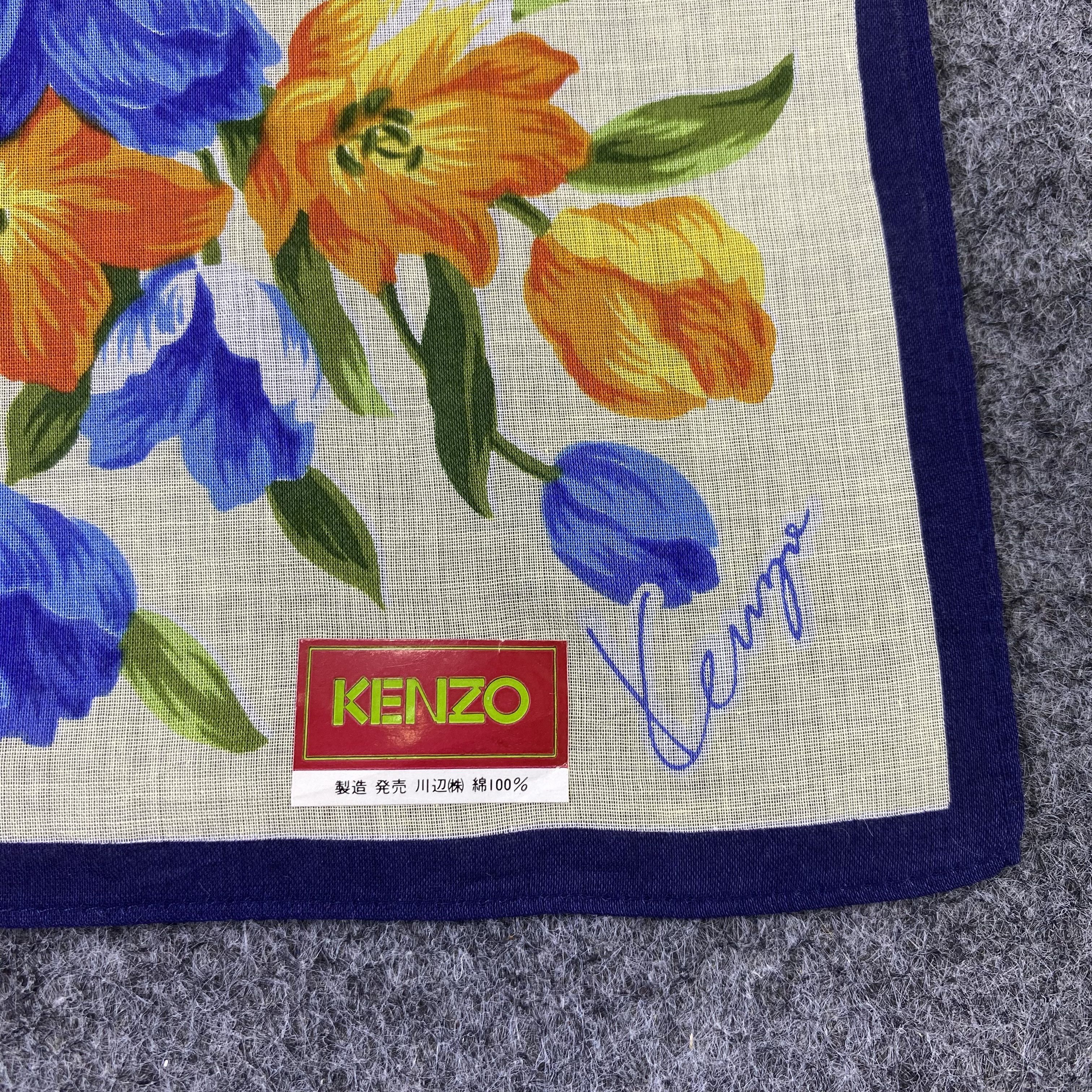 Kenzo Kenzo Handkerchief / Bandana / Neckerchief-B735 Size ONE SIZE - 5 Thumbnail