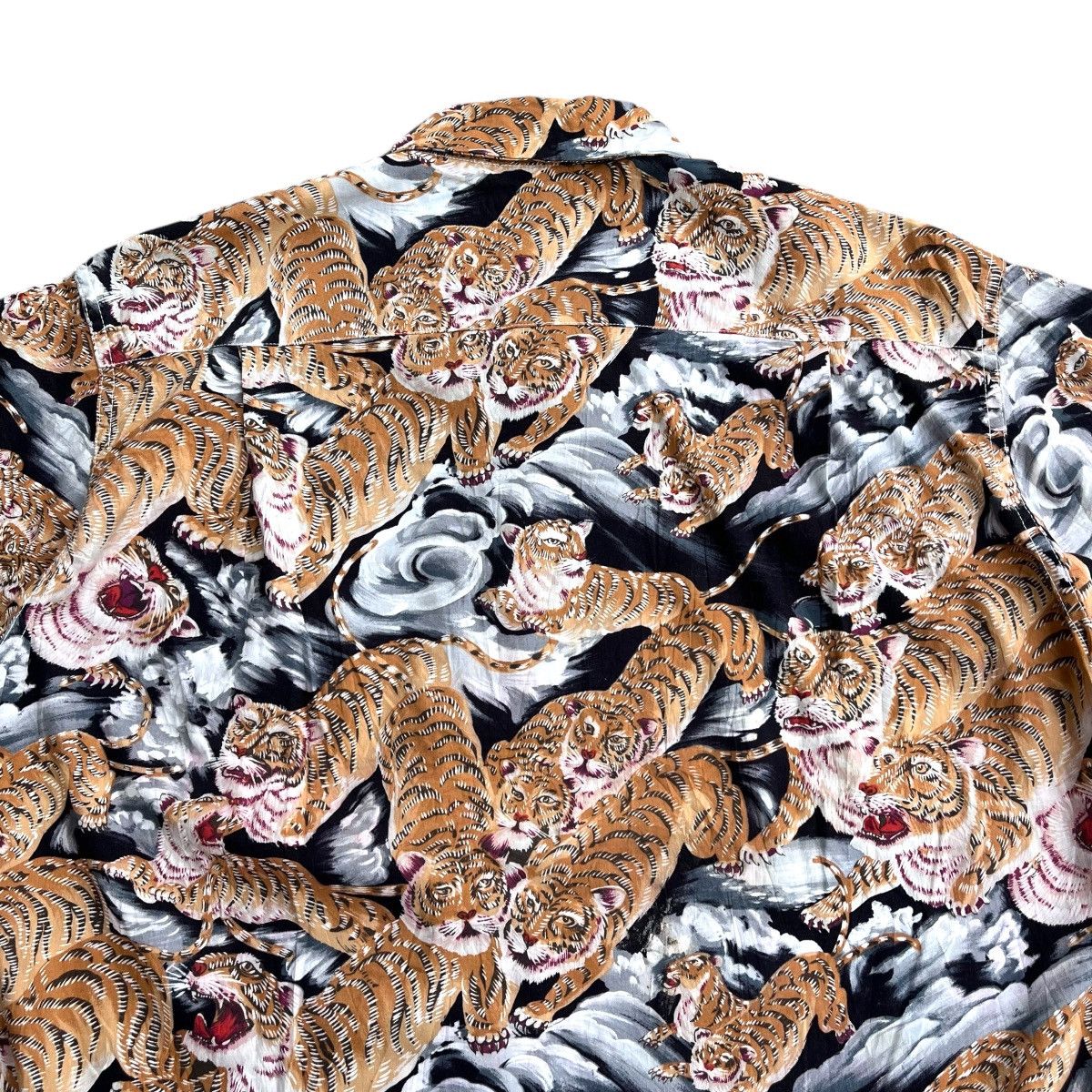 Sun Surf × Toyo Enterprises Vintage Sun Surf Tiger Open Collar Hawaiian Shirt Size US L / EU 52-54 / 3 - 10 Thumbnail