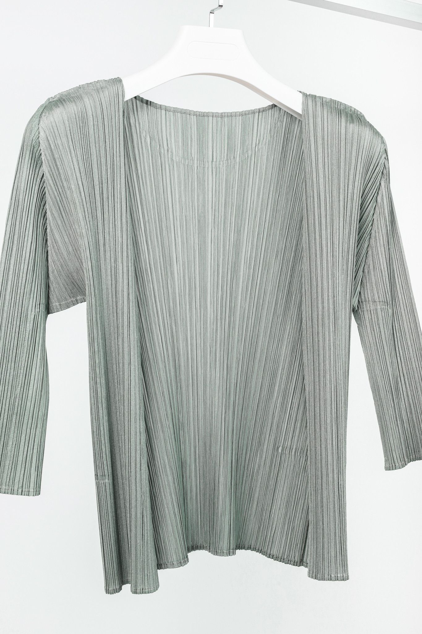 Pleats Please Issey Miyake Pleats Please Issey Miyake Open-Front Cardigan Size S / US 4 / IT 40 - 3 Thumbnail