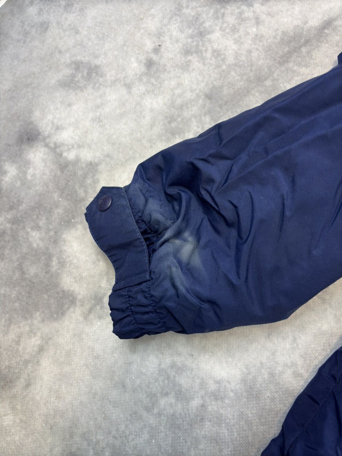 Nike Vintage Nike Nylon Jacket Fleece USA Boxy Oversize 90s 80s Size US L / EU 52-54 / 3 - 3 Thumbnail