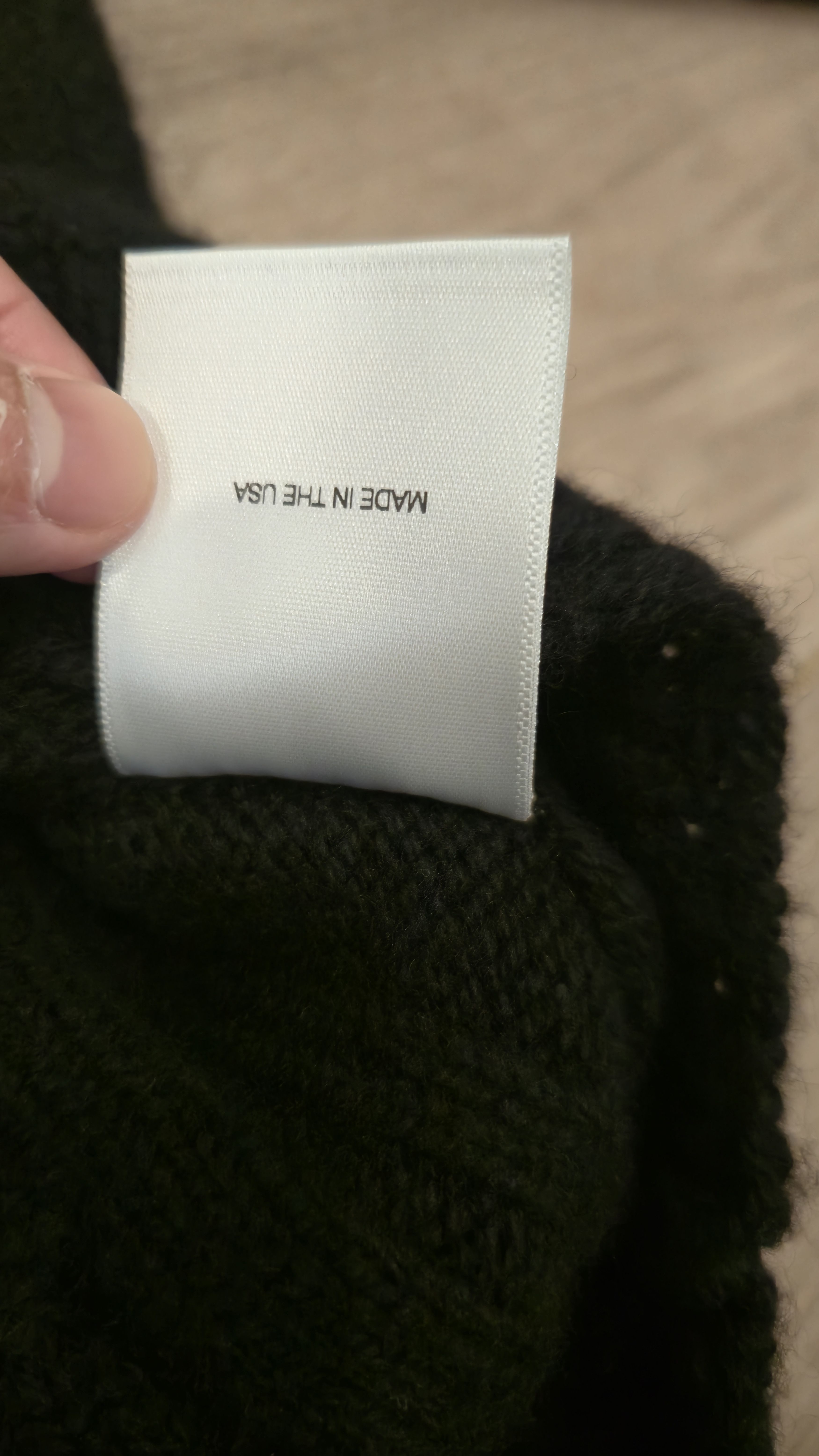 Enfants Riches Deprimes ERD Asymmetric Cashmere-Jacquard Sweater Size US S / EU 44-46 / 1 - 6 Thumbnail
