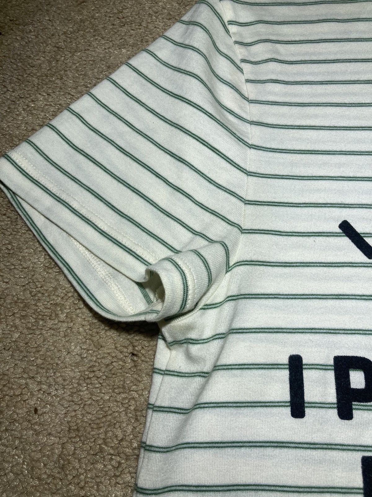Celine × Hedi Slimane SS20 Celine I Have Nostalgia Never Known Green Striped 2020 Size US XS / EU 42 / 0 - 9 Thumbnail