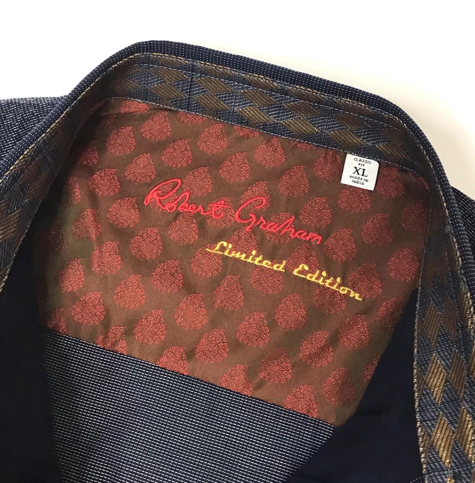Robert Graham Robert Graham Button Shirt Cooley Limited Edition Classic Fi Size US XL / EU 56 / 4 - 9 Thumbnail