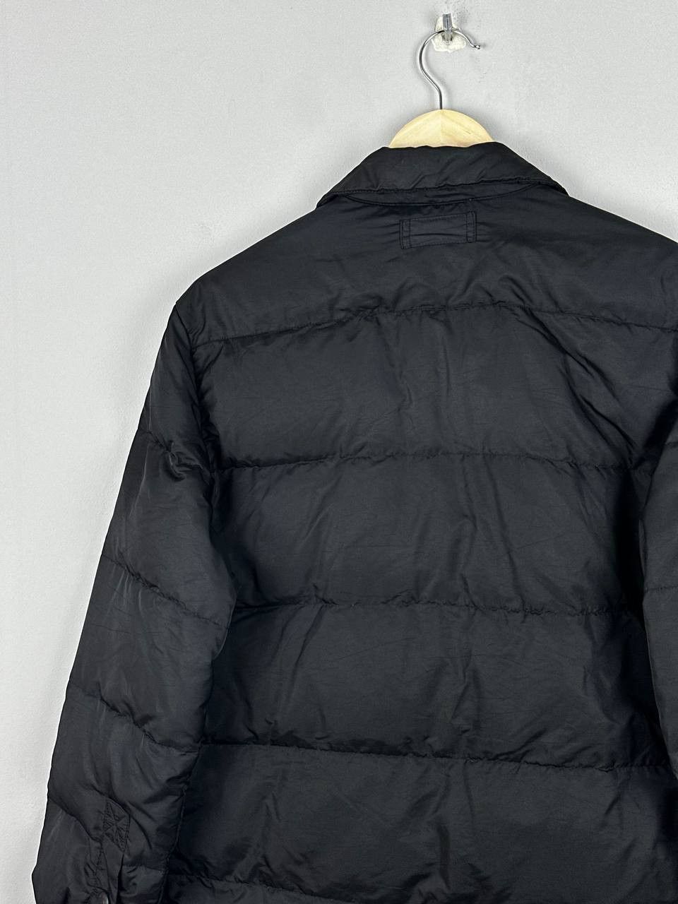 Armani Vintage Armani Jeans Black Nylon Quilted Down Puffer Jacket Size US M / EU 48-50 / 2 - 11 Thumbnail