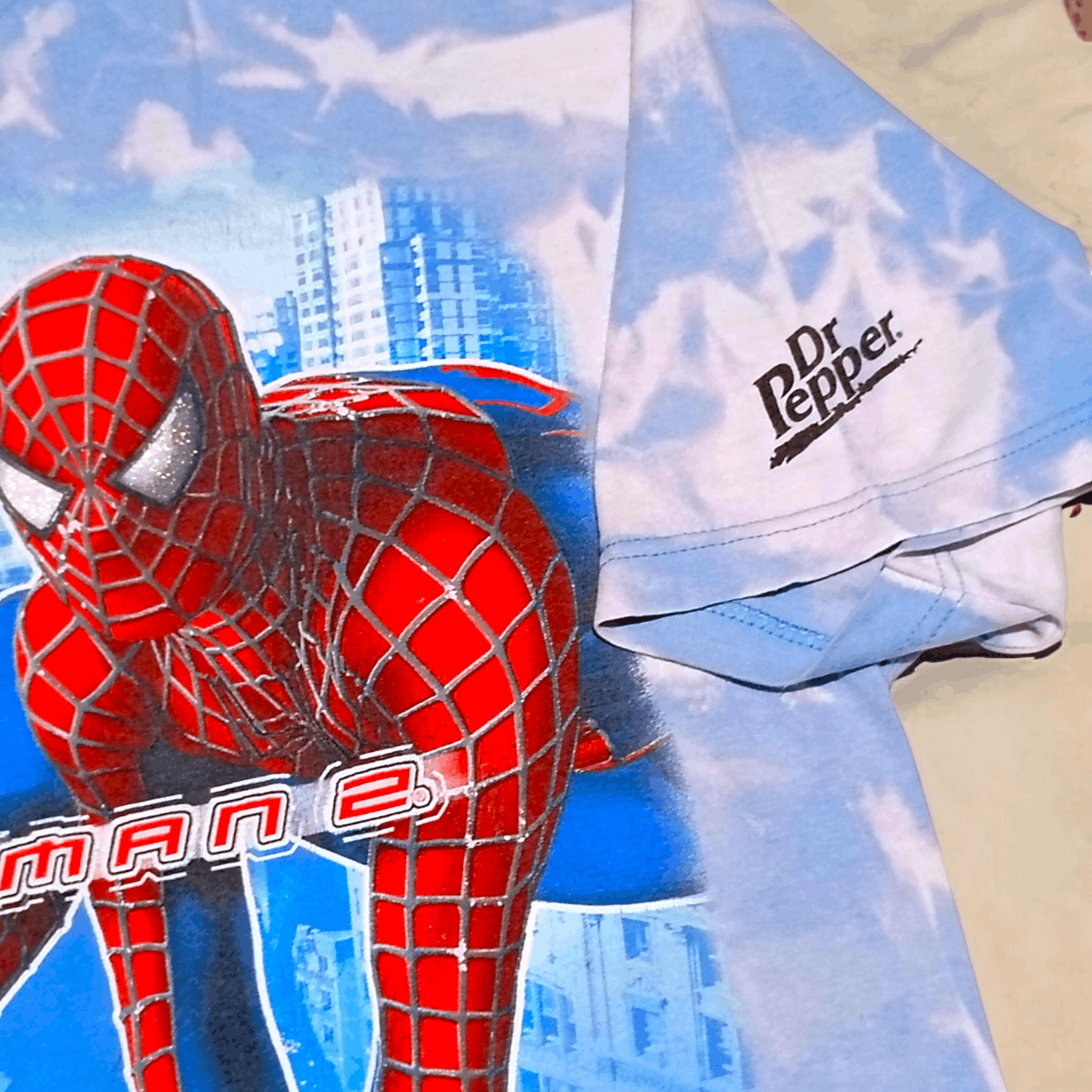 Vintage VINTAGE Spider-Man 2 Size US XL / EU 56 / 4 - 3 Thumbnail