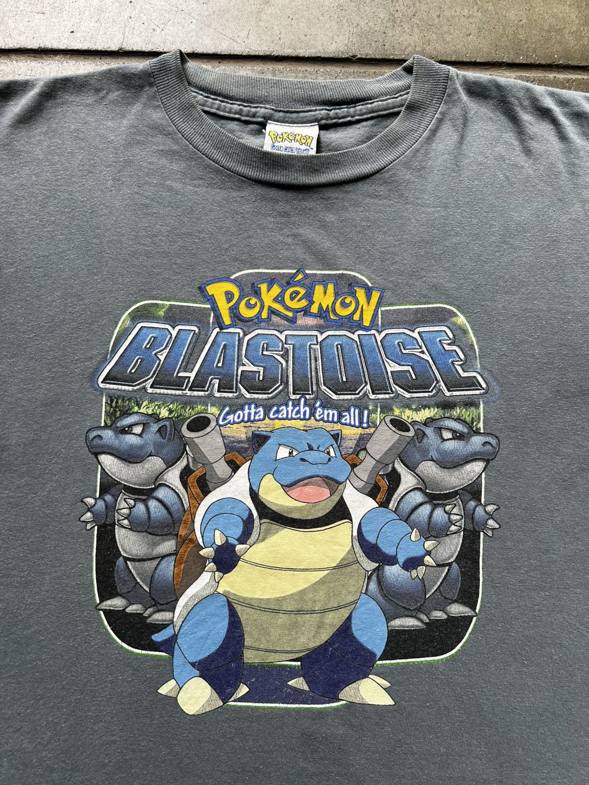 Vintage 1999 Pokemon Blastoise Anime Tee Shirt Squirtle Charizard Size US XS / EU 42 / 0 - 3 Thumbnail