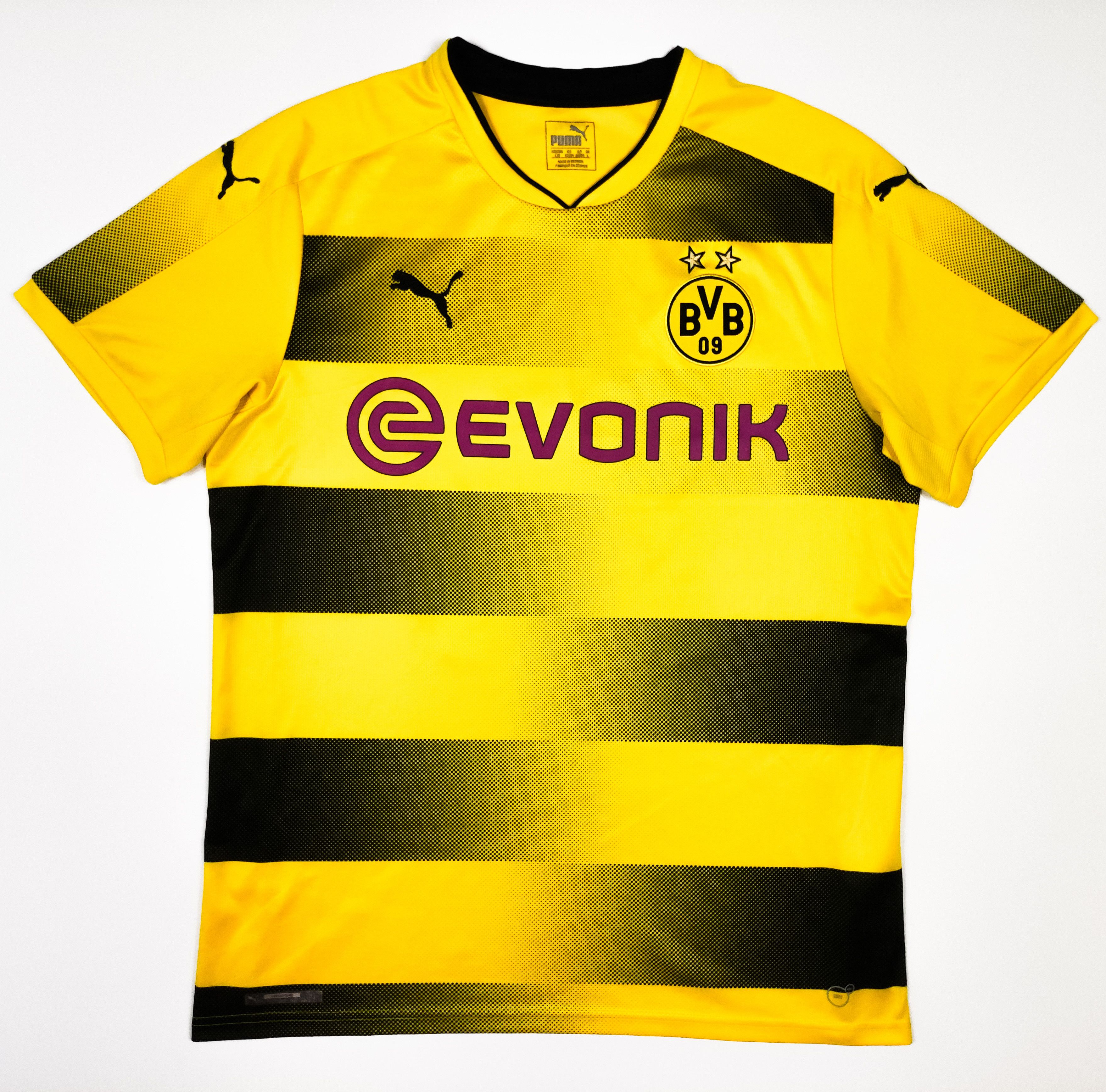 Puma Piszczek #26 Borussia Dortmund 2017 2018 Puma Home Shirt Size US L / EU 52-54 / 3 - 2 Thumbnail