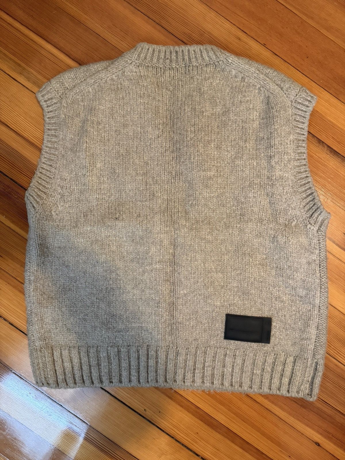 WE11DONE We11done Cable Knit Sweater Vest Size US L / EU 52-54 / 3 - 3 Thumbnail