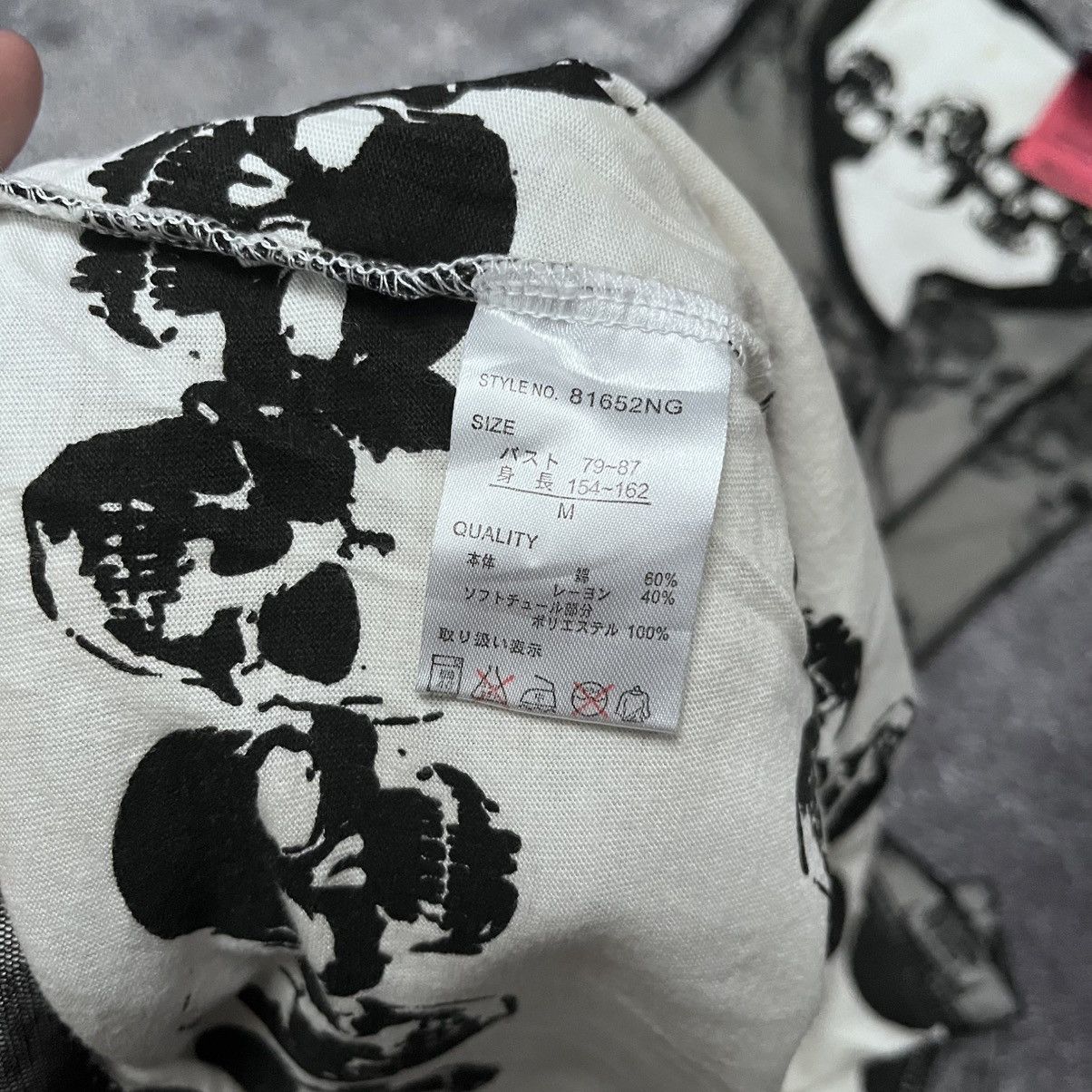 Japanese Brand Dig Deep Y2K Royal Bones Dress Size M / US 6-8 / IT 42-44 - 6 Thumbnail