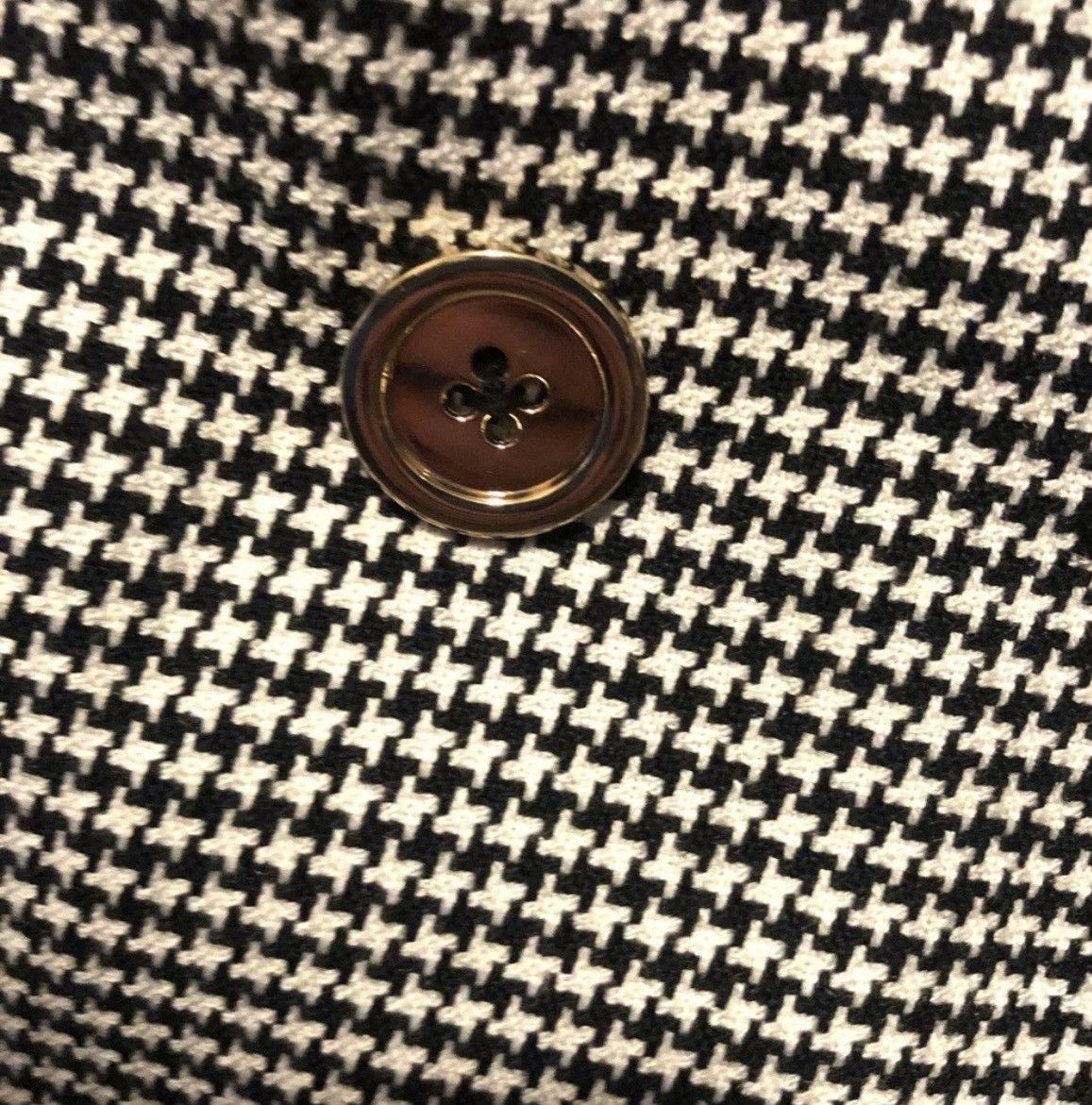Rachel Zoe RACHEL Zoe Houndstooth Blazer Size XS / US 0-2 / IT 36-38 - 4 Thumbnail