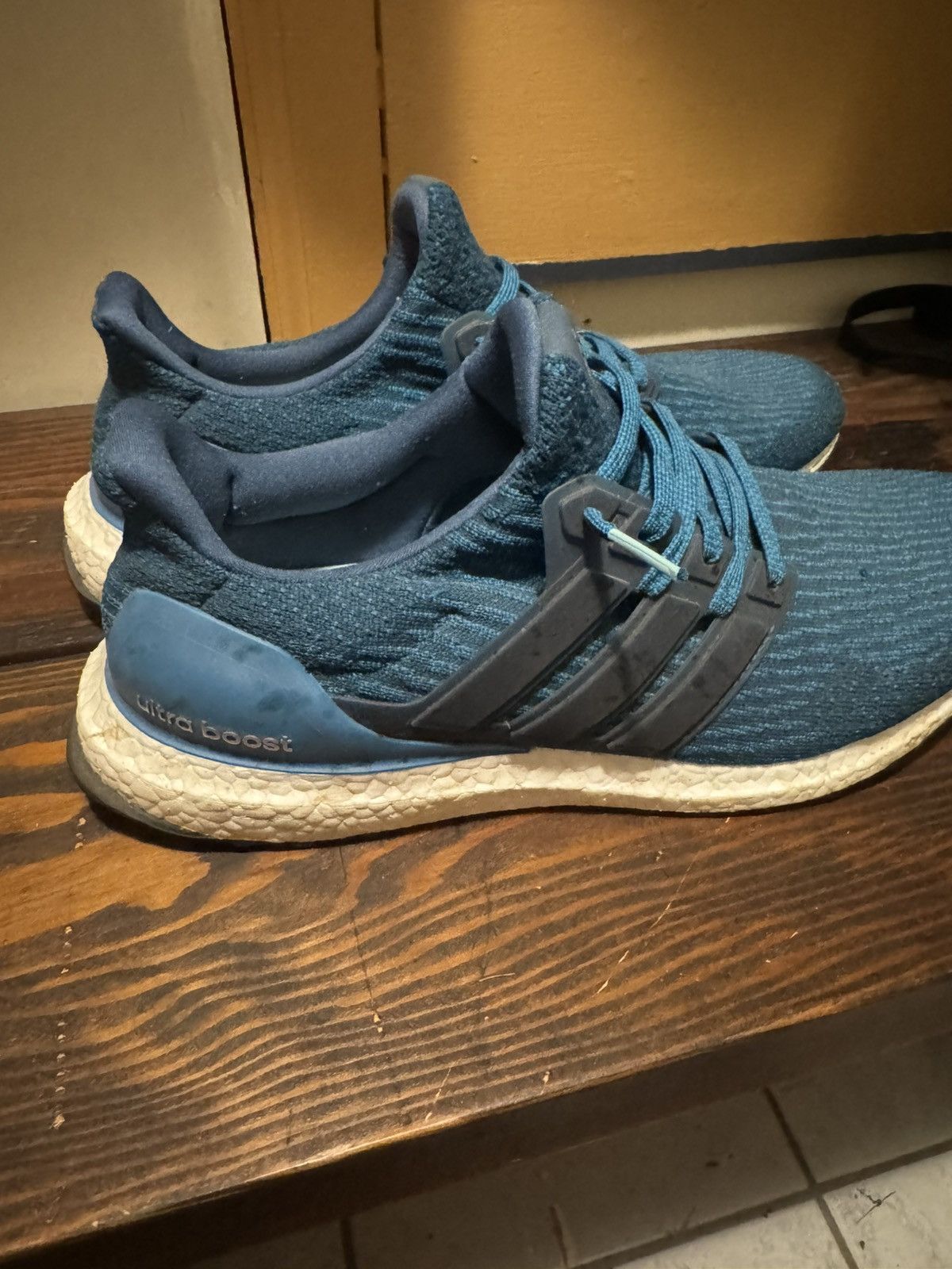 Adidas Ultra Boost 3.0 Core Blue Size US 10.5 / EU 43-44 - 3 Thumbnail
