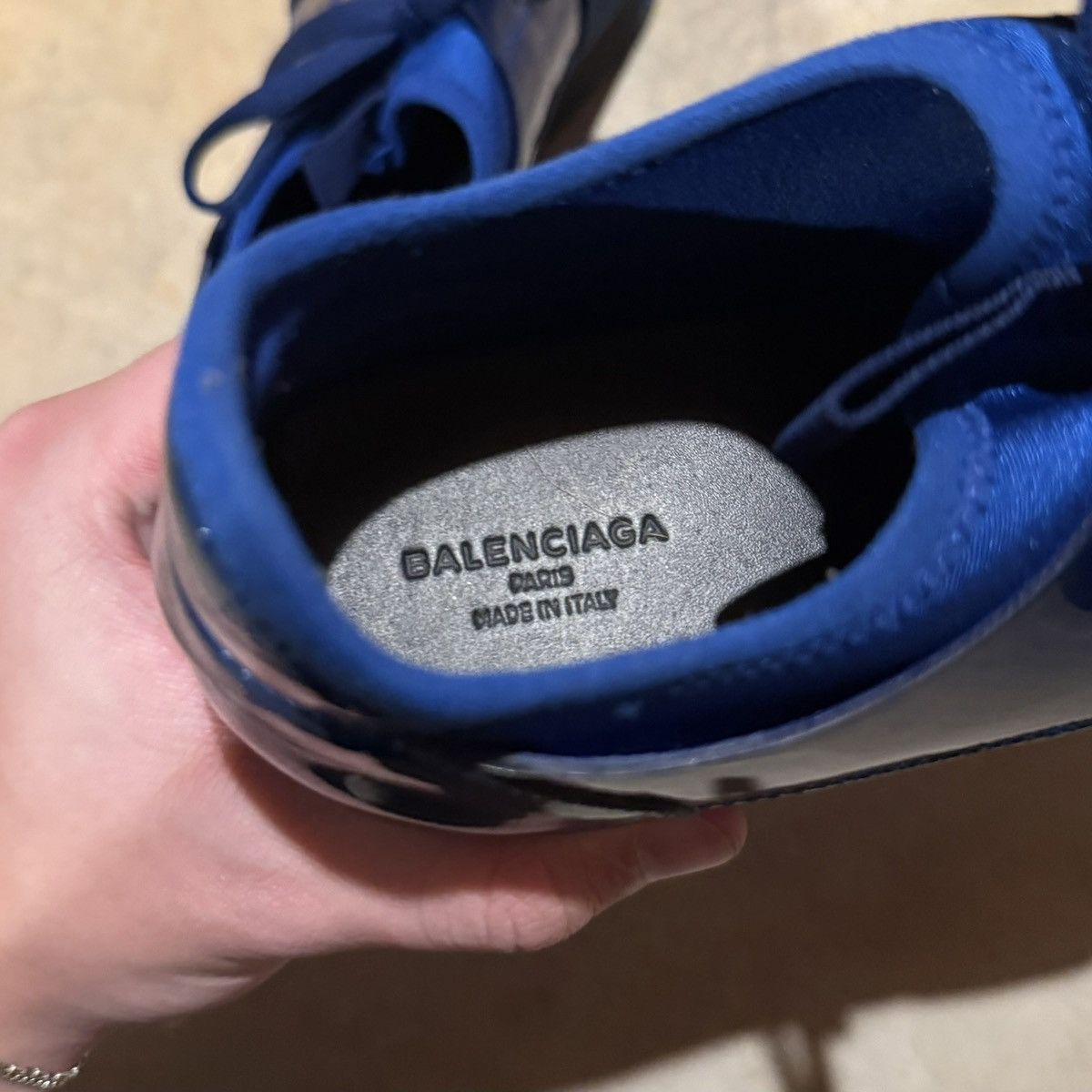 Balenciaga Balenciaga Race Runner Patent Leather Mesh Sneakers EU 37 Size US 7 / IT 37 - 15 Thumbnail