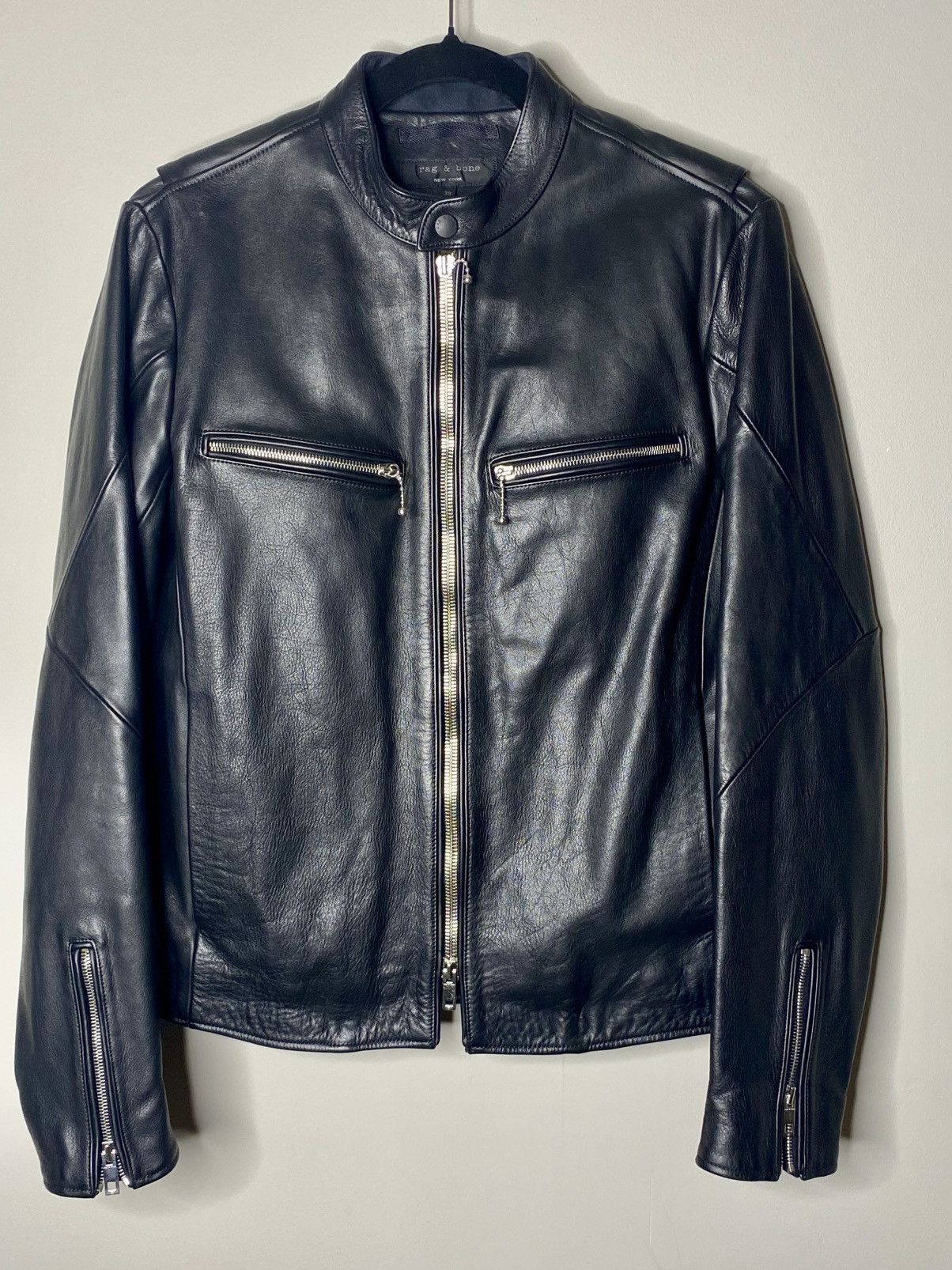 Rag & Bone Rag & Bone leather jacket - Size 38 Size US M / EU 48-50 / 2 - 1 Thumbnail