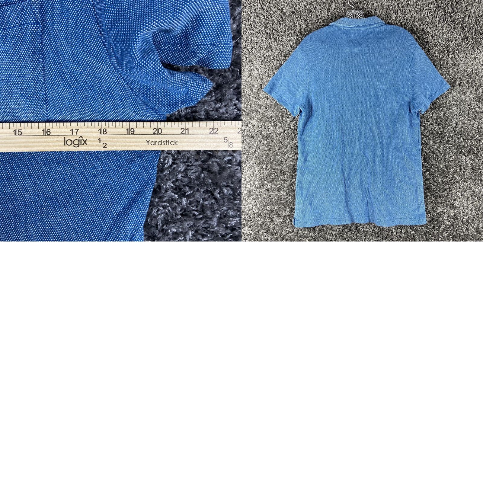 Banana Republic VINTAGE? No, it's Banana Republic Organic Cotton Polo Blue Short Sleeve Men's M: Banana Republic Polo Shirt Men Medium Blue Organic Cotton Size US M / EU 48-50 / 2 - 8 Thumbnail