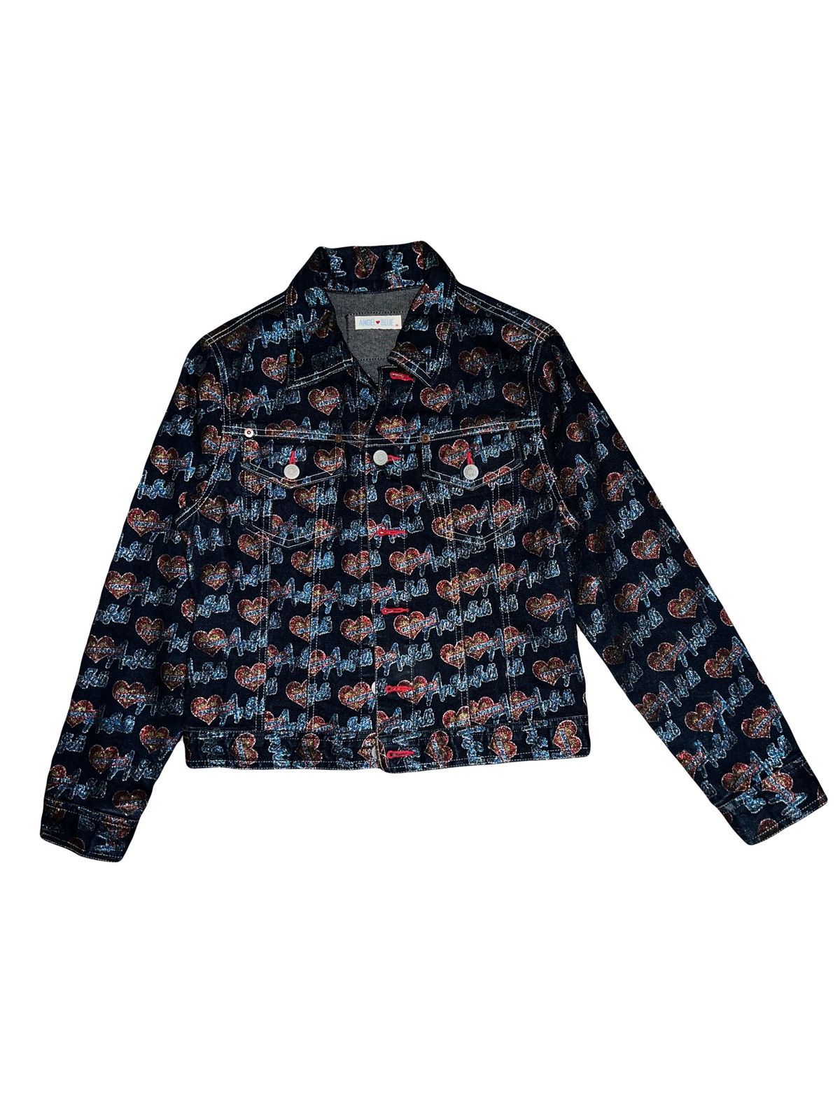 Angel Blue Angel Blue Y2k glitter denim jacket 💙♥️ Size M / US 6-8 / IT 42-44 - 3 Thumbnail