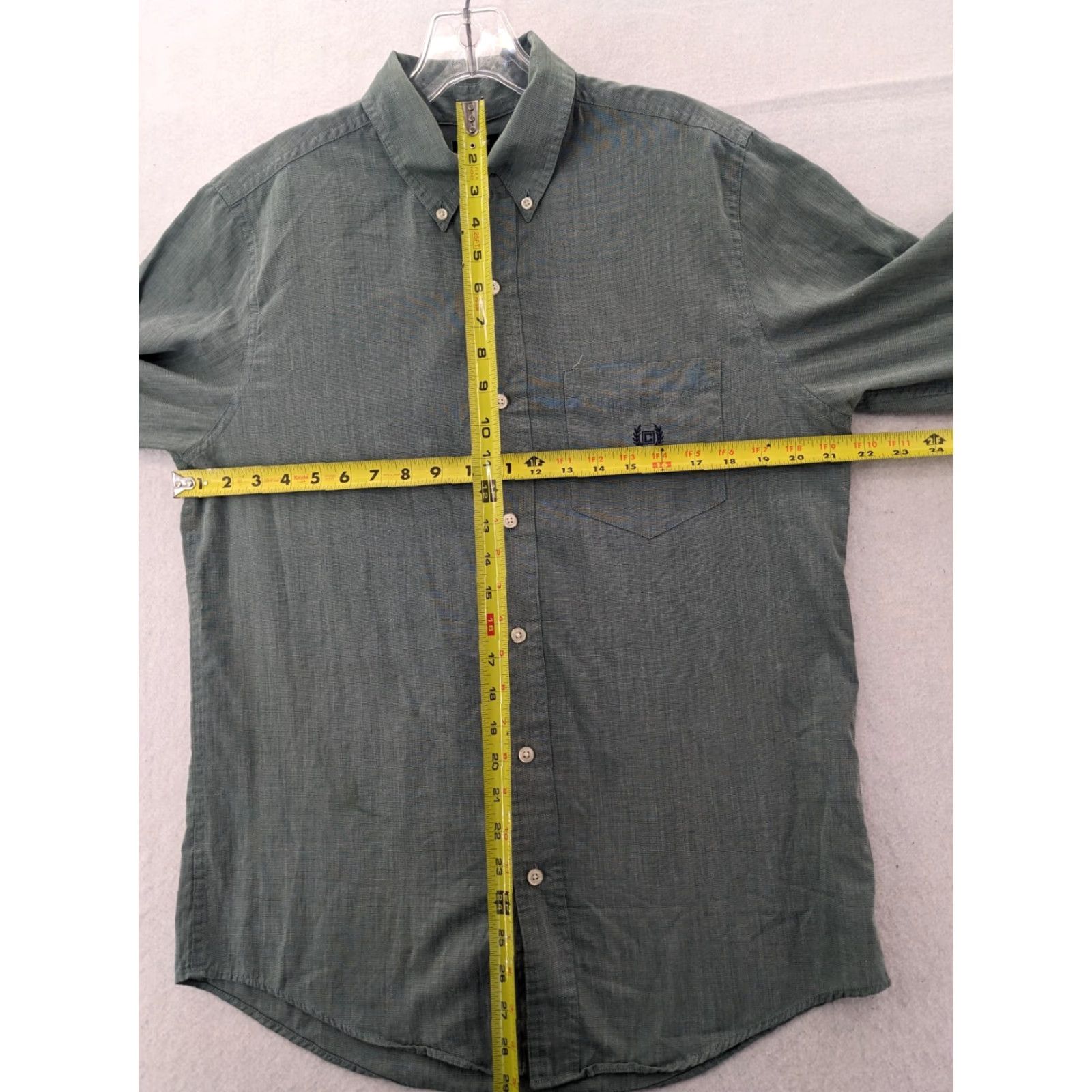 Chaps VINTAGE CHAPS Shirt Mens Small Blue Long Sleeve Button-Up Collection 90s Mens Blue Shirt Small Cotton Blend Size US S / EU 44-46 / 1 - 5 Thumbnail