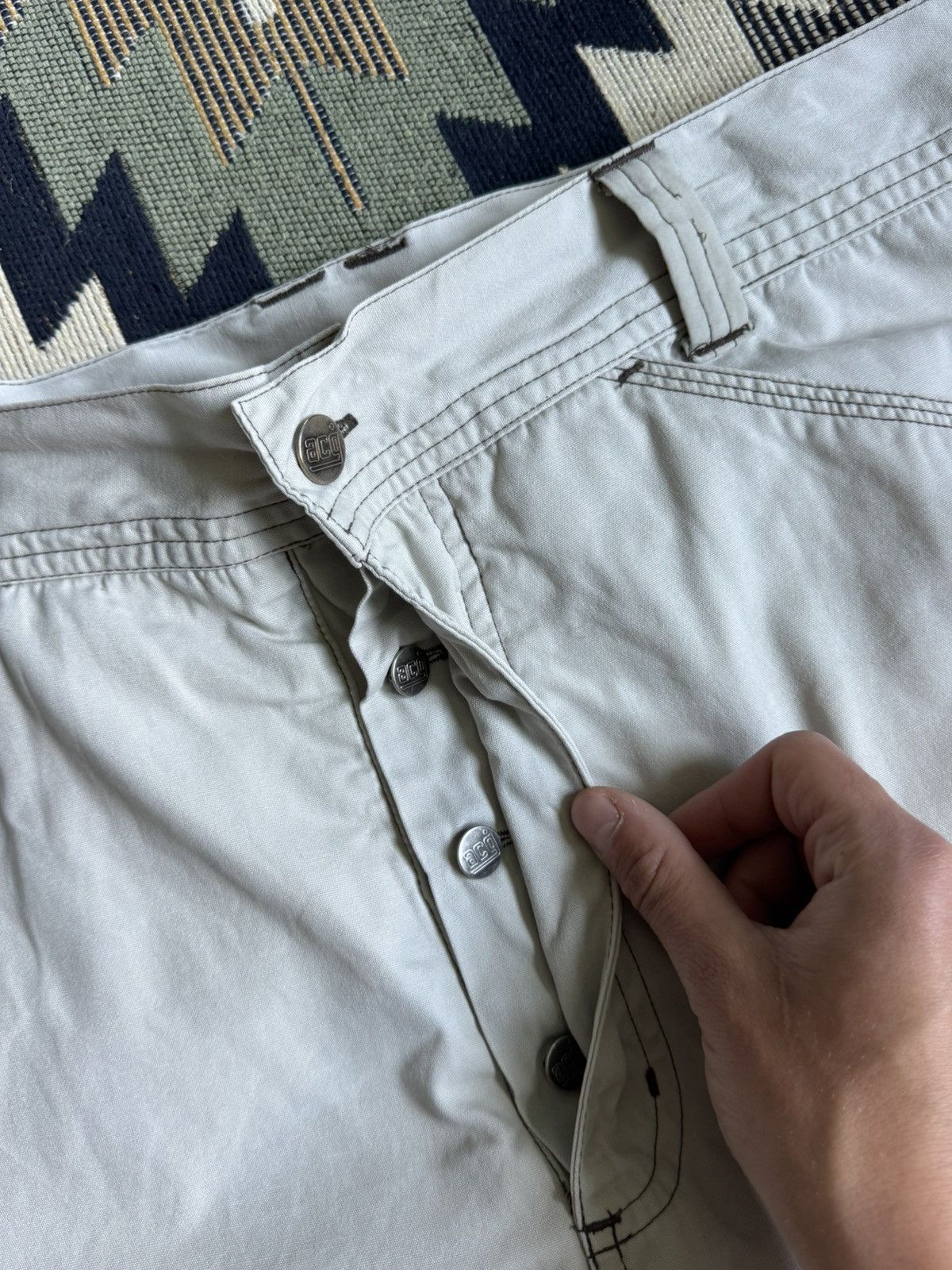 Nike ACG Vintage 90’s Nike ACG Cargo Pocket Shorts Size US 36 / EU 52 - 8 Thumbnail