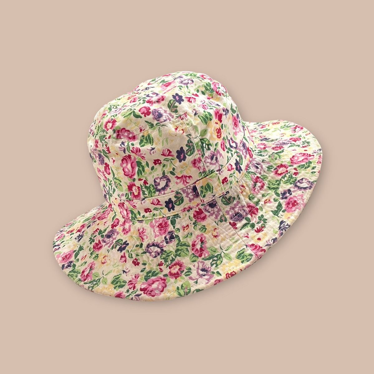 Kenzo Vintage KENZO Paris Floral Bucket Hat Size ONE SIZE - 5 Thumbnail