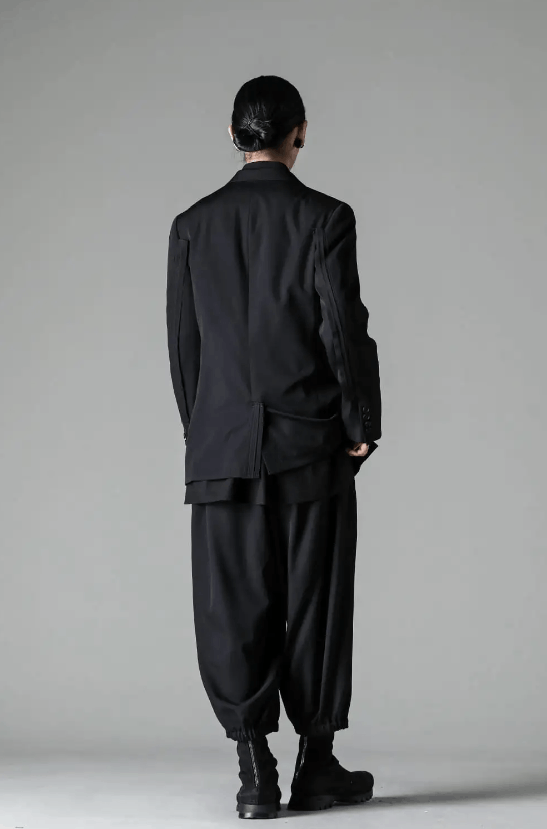Yohji Yamamoto Yohji Yamamoto Pour Homme SS20 - Wool Tab Gather Pants Size US 30 / EU 46 - 12 Thumbnail