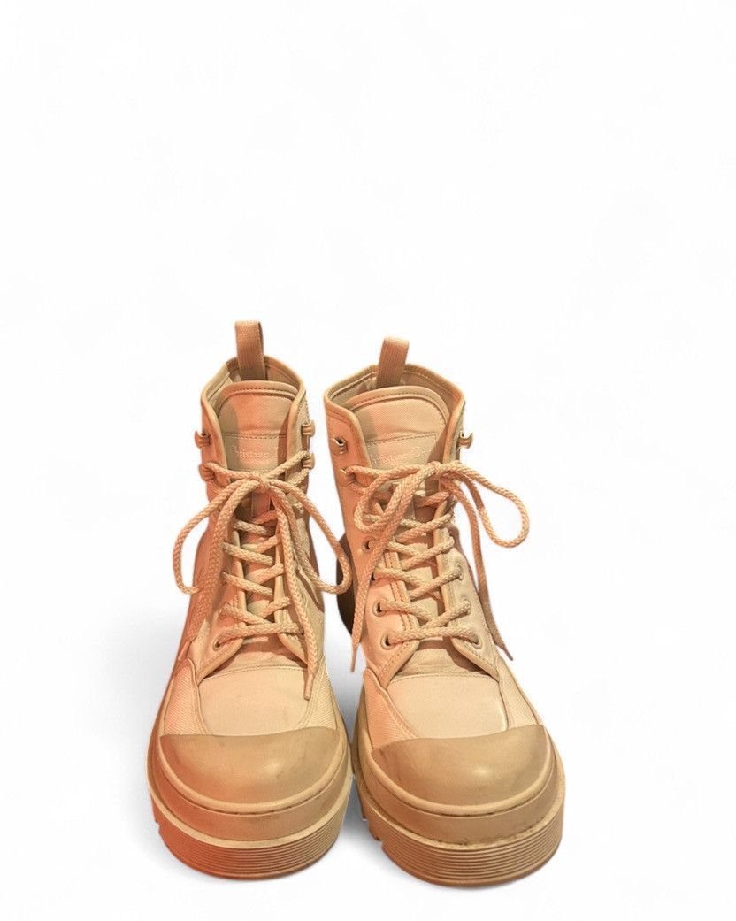 Dior Christian Dior D-Rise Lace up canvas boots Size US 7 / IT 37 - 2 Thumbnail