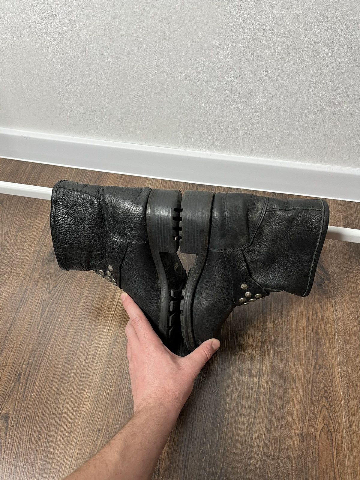 Buffalo London × Vintage Vintage Buffalo Leather Boots Cowboy western Shoes Size US 9 / IT 39 - 7 Thumbnail