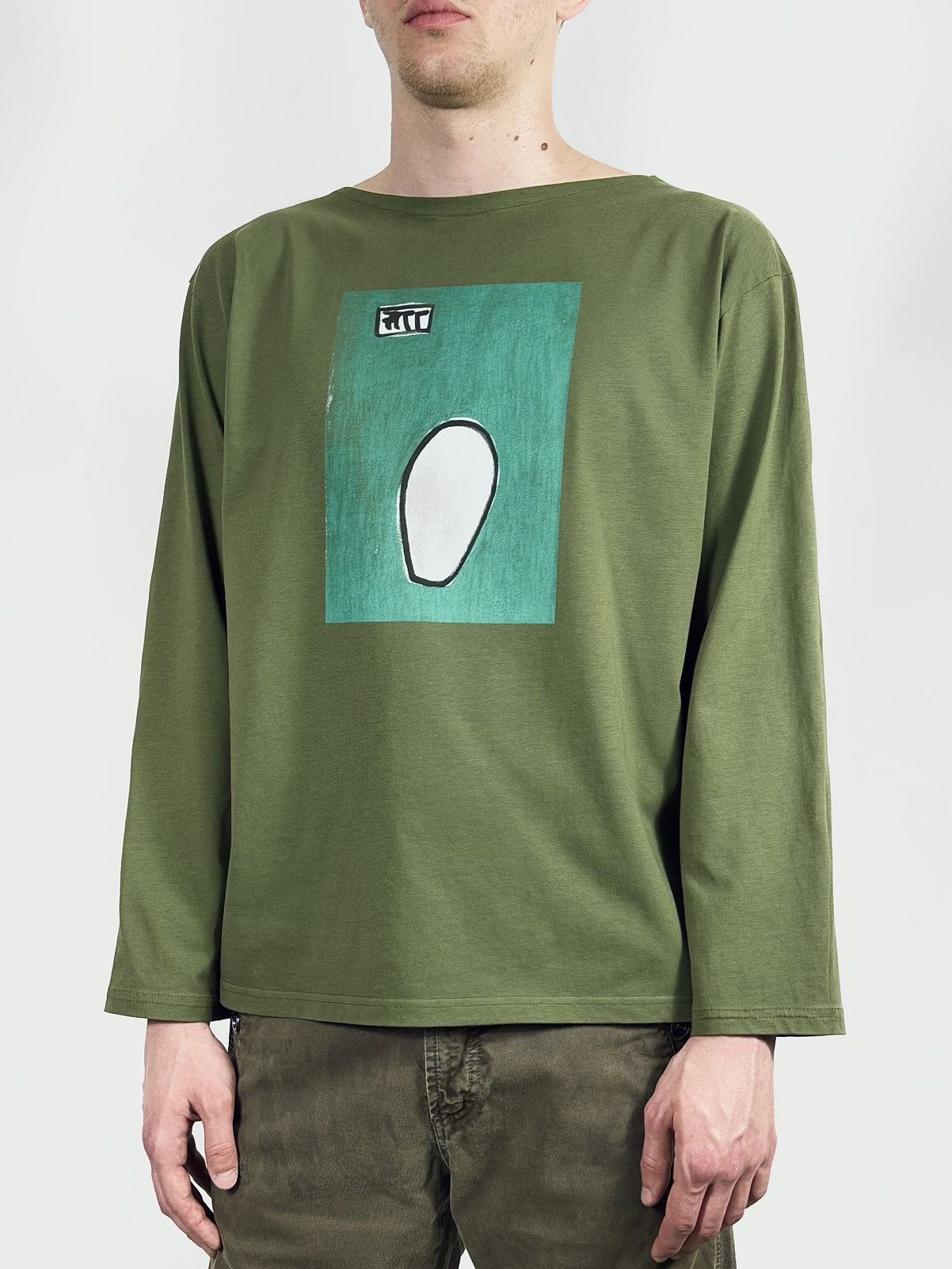 agnes b. Agnes B Emil Halmos Artist Boxy Fit Bowie Long Sleeve Tee Size US M / EU 48-50 / 2 - 2 Thumbnail