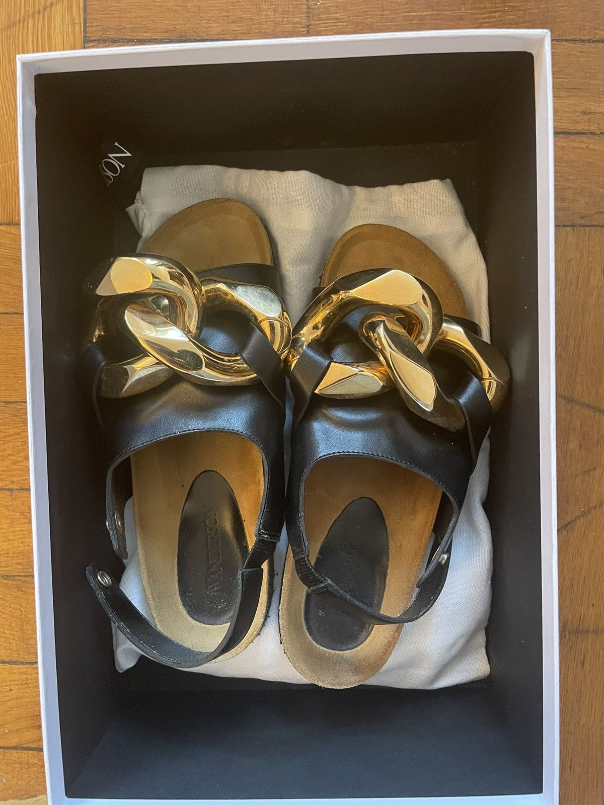 JW Anderson J.W Anderson Chain Link Sandals Size US 8 / IT 38 - 8 Thumbnail
