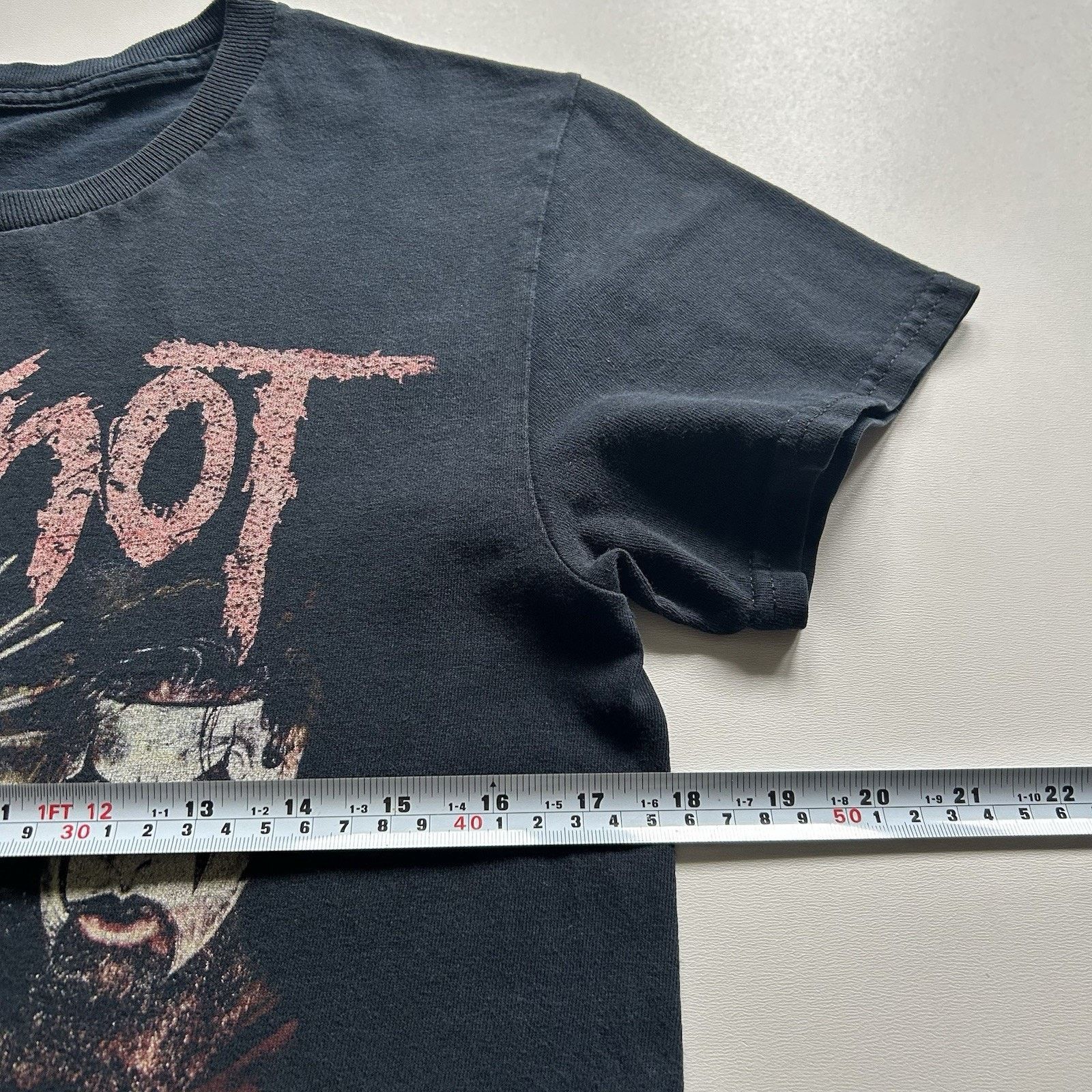 Band Tees × Slipknot × Vintage Slipknot Prepare for Hell World Tour Shirt Small Faded Black Size US S / EU 44-46 / 1 - 5 Thumbnail