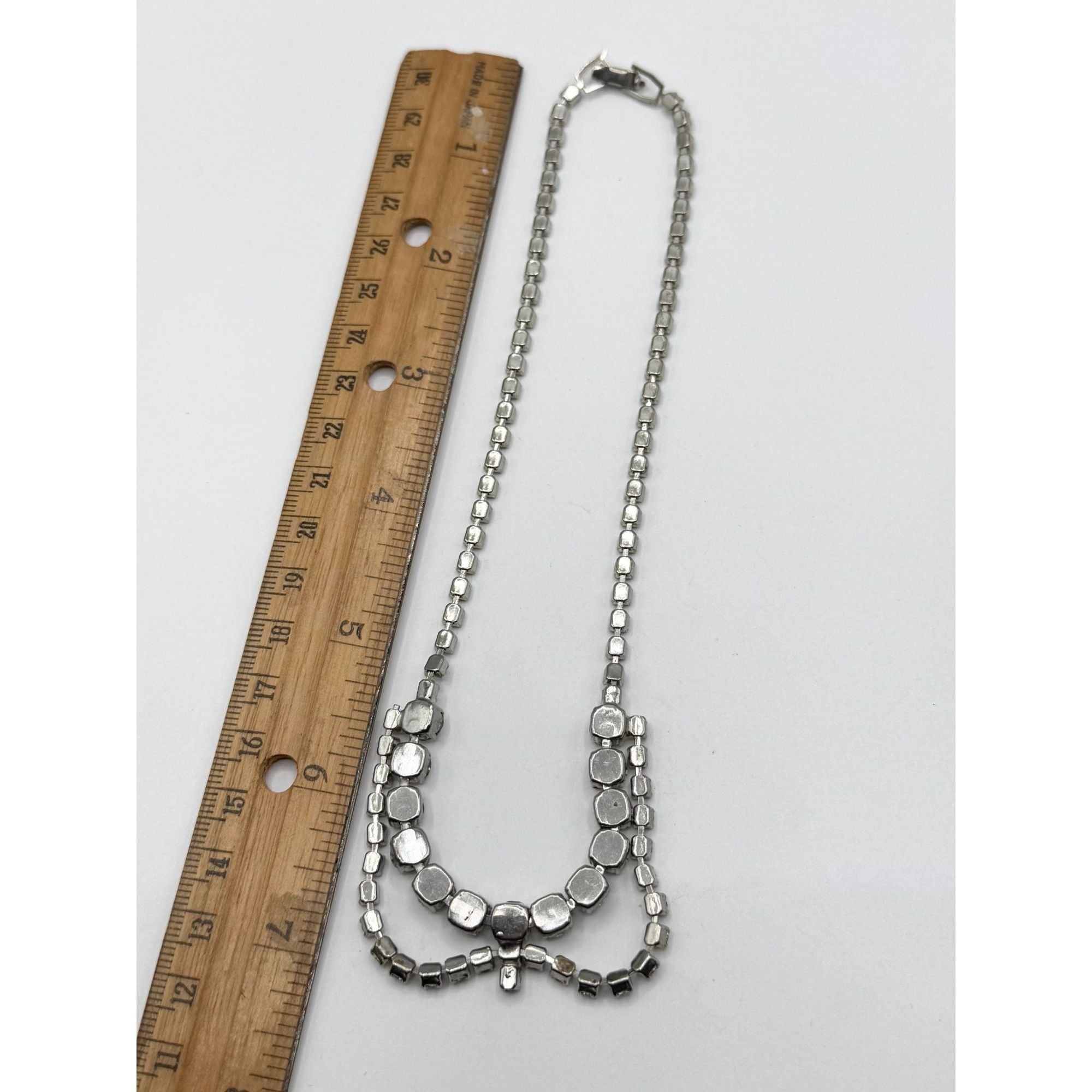 Vintage Vintage glass rhinestone collar necklace Size ONE SIZE - 5 Thumbnail