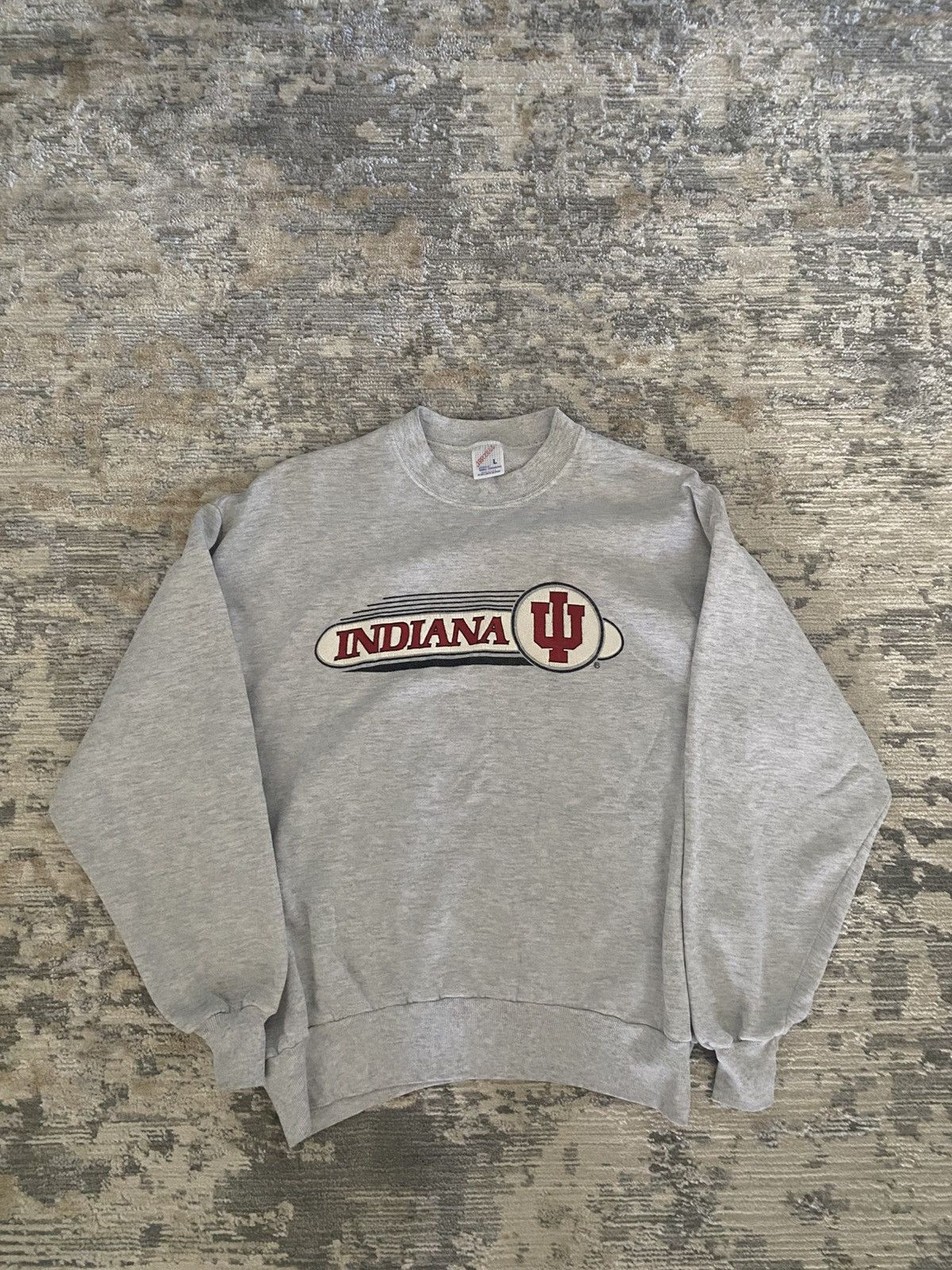 Vintage Vintage IU Crewneck Size US L / EU 52-54 / 3 - 1 Thumbnail