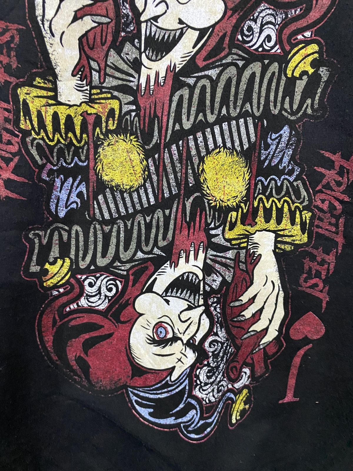 Japanese Brand Japanese Brand Six Flags Big Print On Back Sweatshirt Size US L / EU 52-54 / 3 - 5 Thumbnail