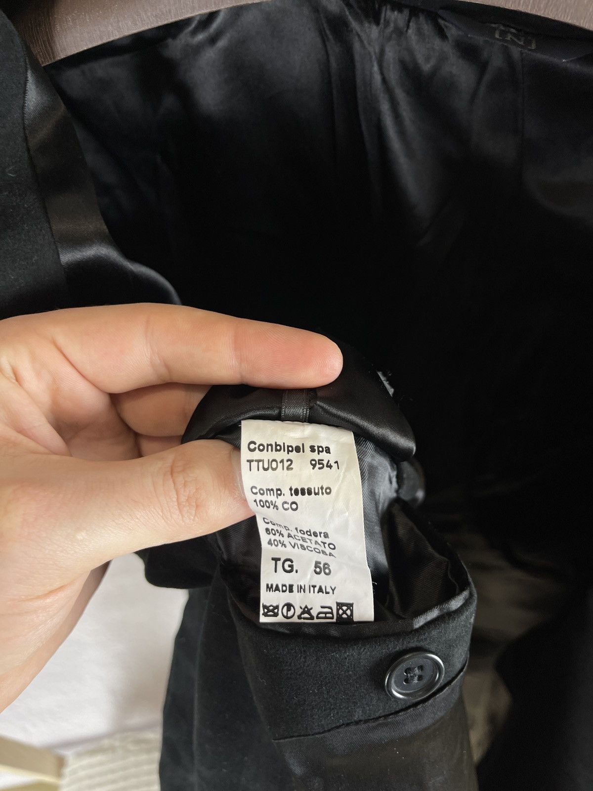 Versace Versace Jeans Couture vintage cotton single breasted coat Size US XL / EU 56 / 4 - 11 Thumbnail