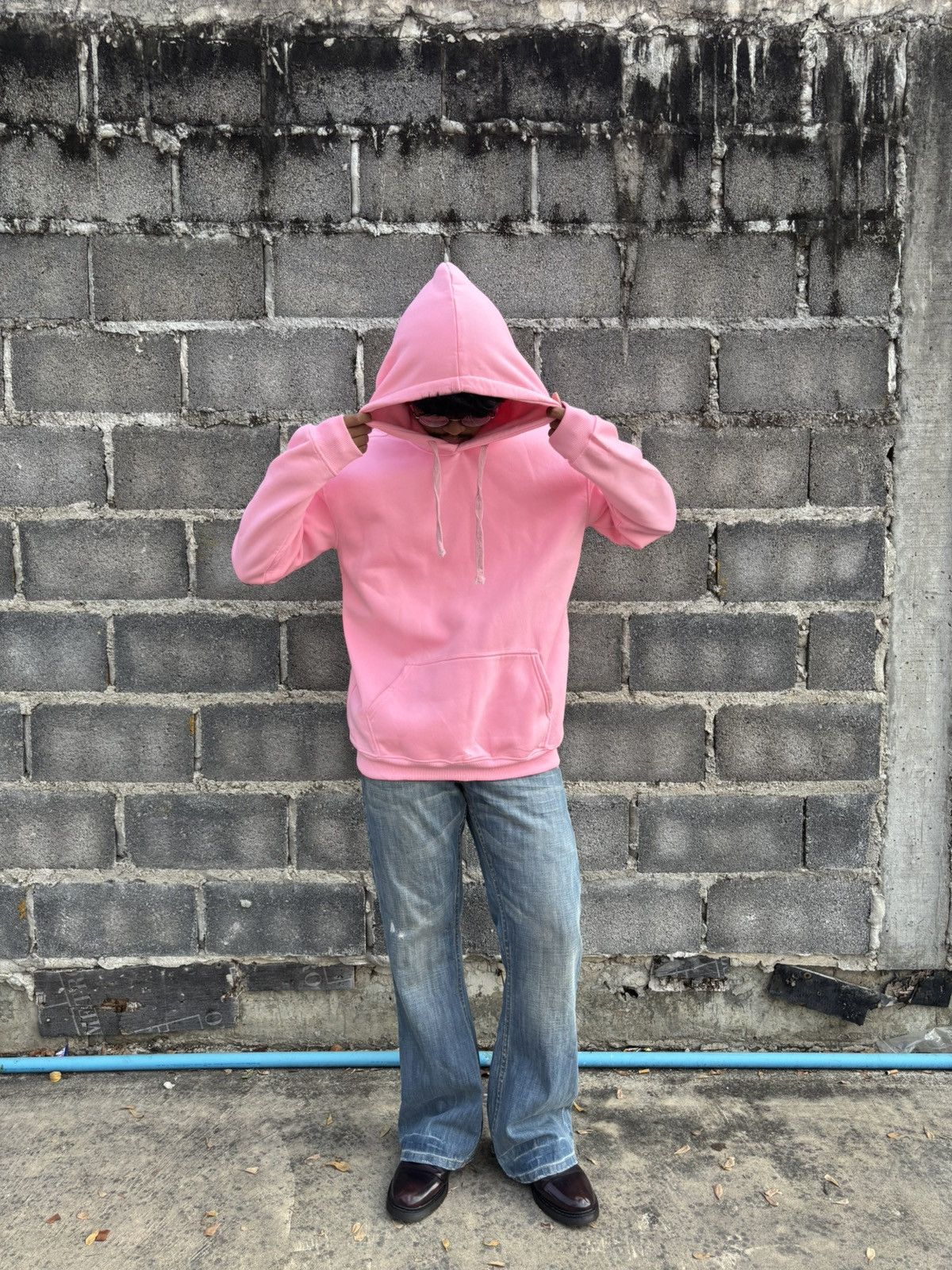 Other Blank Pink Hoodie 👛 (Size L Tall) Size US L / EU 52-54 / 3 - 13 Thumbnail