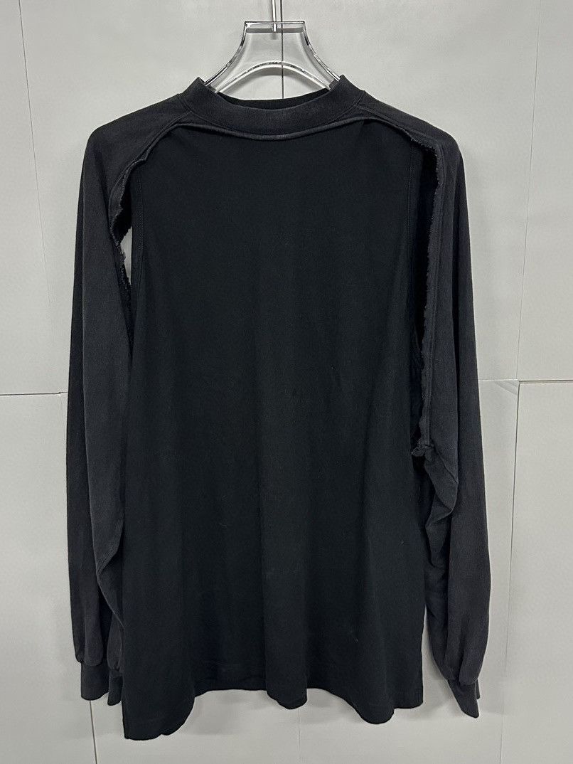 Balenciaga Balenciaga Cotton Long Sleeve T-Shirt Size S Size US S / EU 44-46 / 1 - 1 Thumbnail