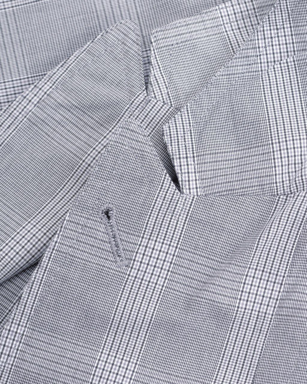 Dries Van Noten Weightless cotton plaid blazer DRIES VAN NOTEN Desa Size 52R - 8 Thumbnail