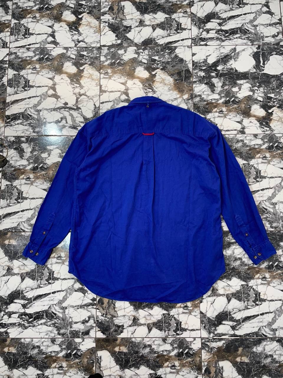 Fred Perry Fred Perry men's shirt, vintage, long sleeve, buttoned, blue Size US XL / EU 56 / 4 - 6 Thumbnail