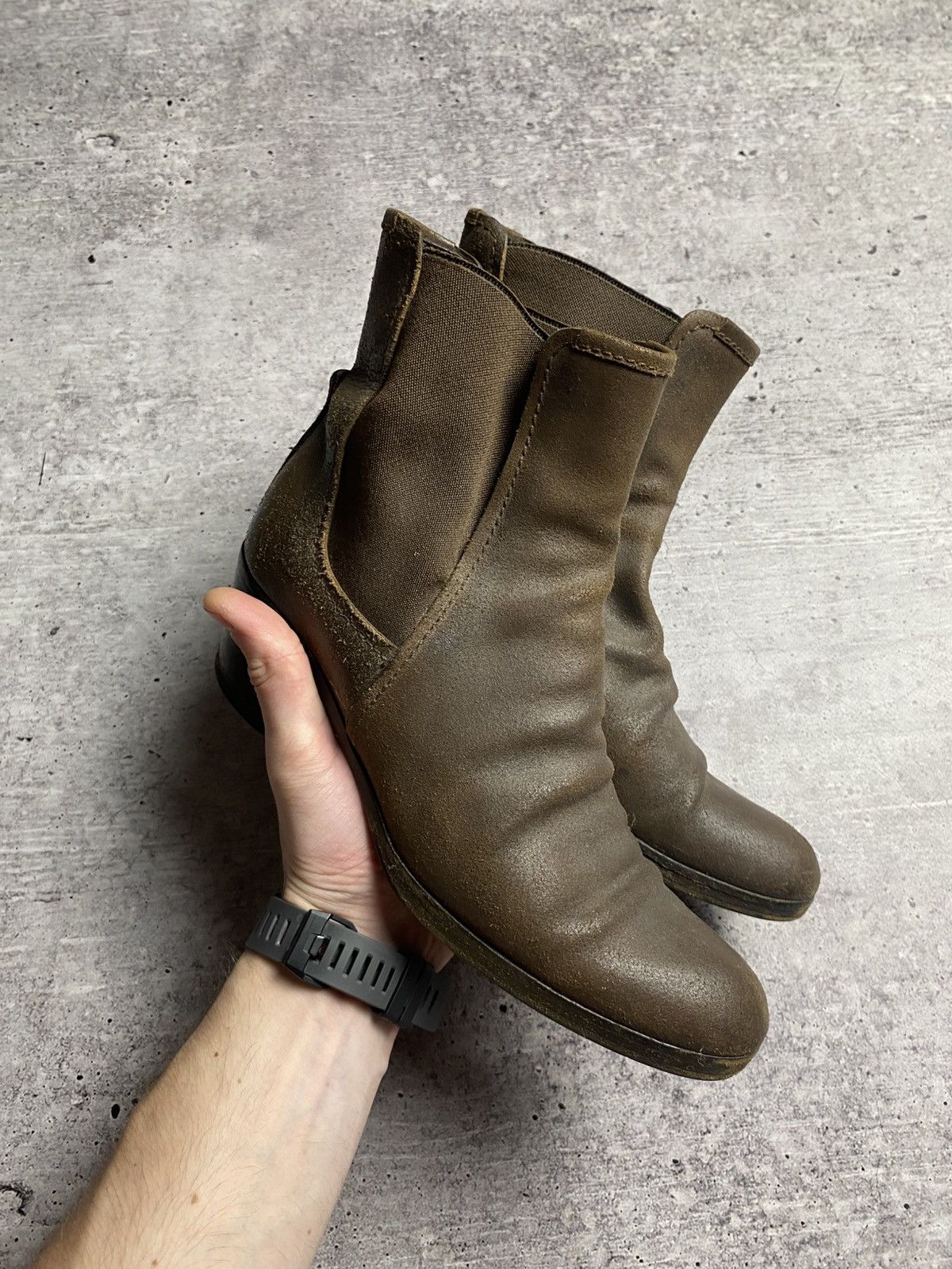 Jil Sander Jil Sander Vintage Leather Boots Size US 7 / IT 37 - 4 Thumbnail